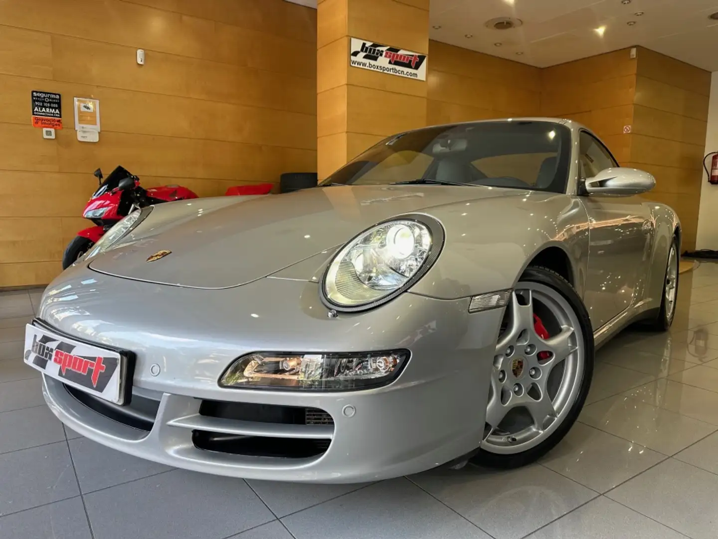 Porsche 997 Carrera 4S Coupé Gris - 1