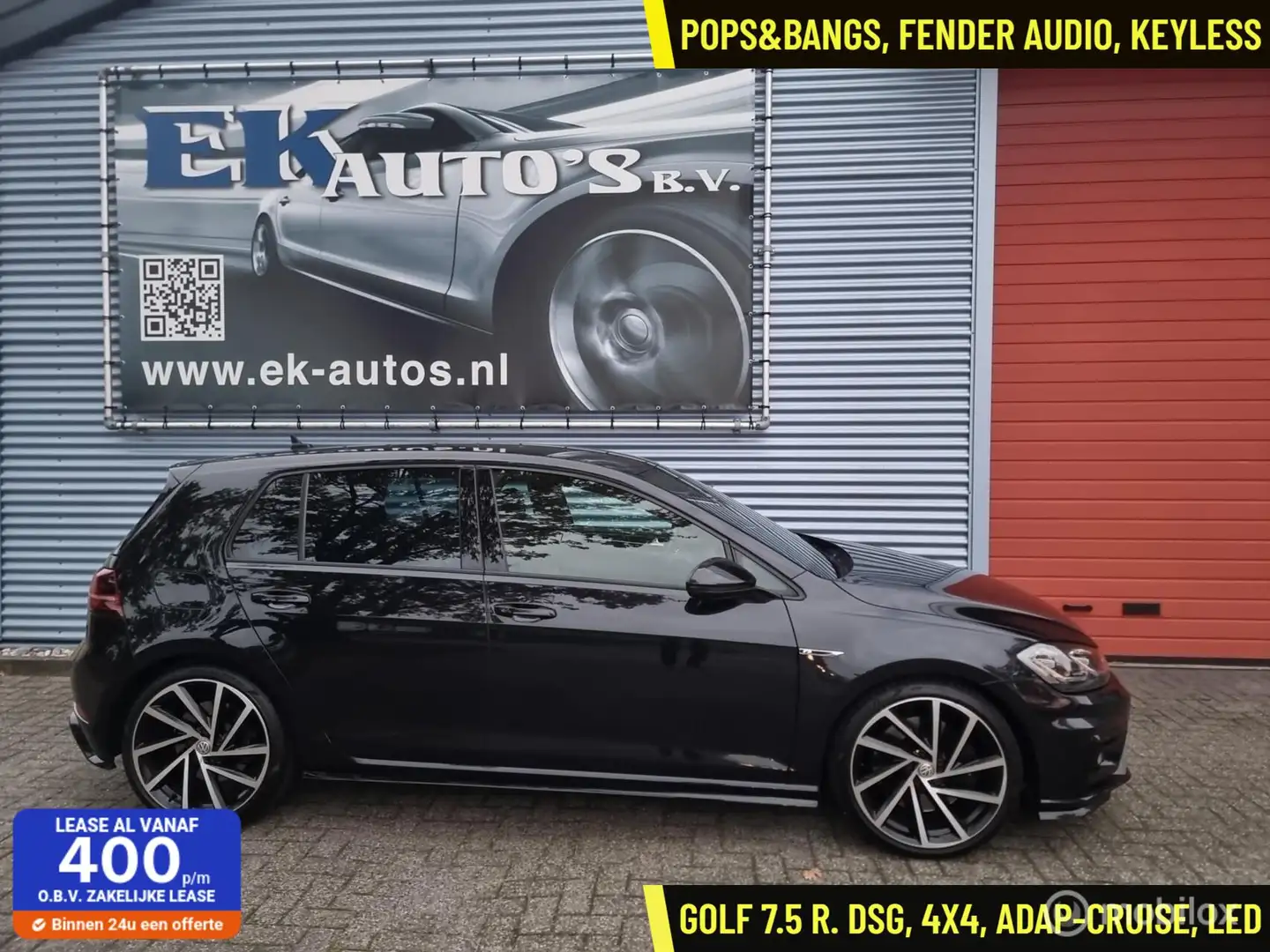 Volkswagen Golf 2.0 TSI 4Motion R Sport DSG Noir - 1