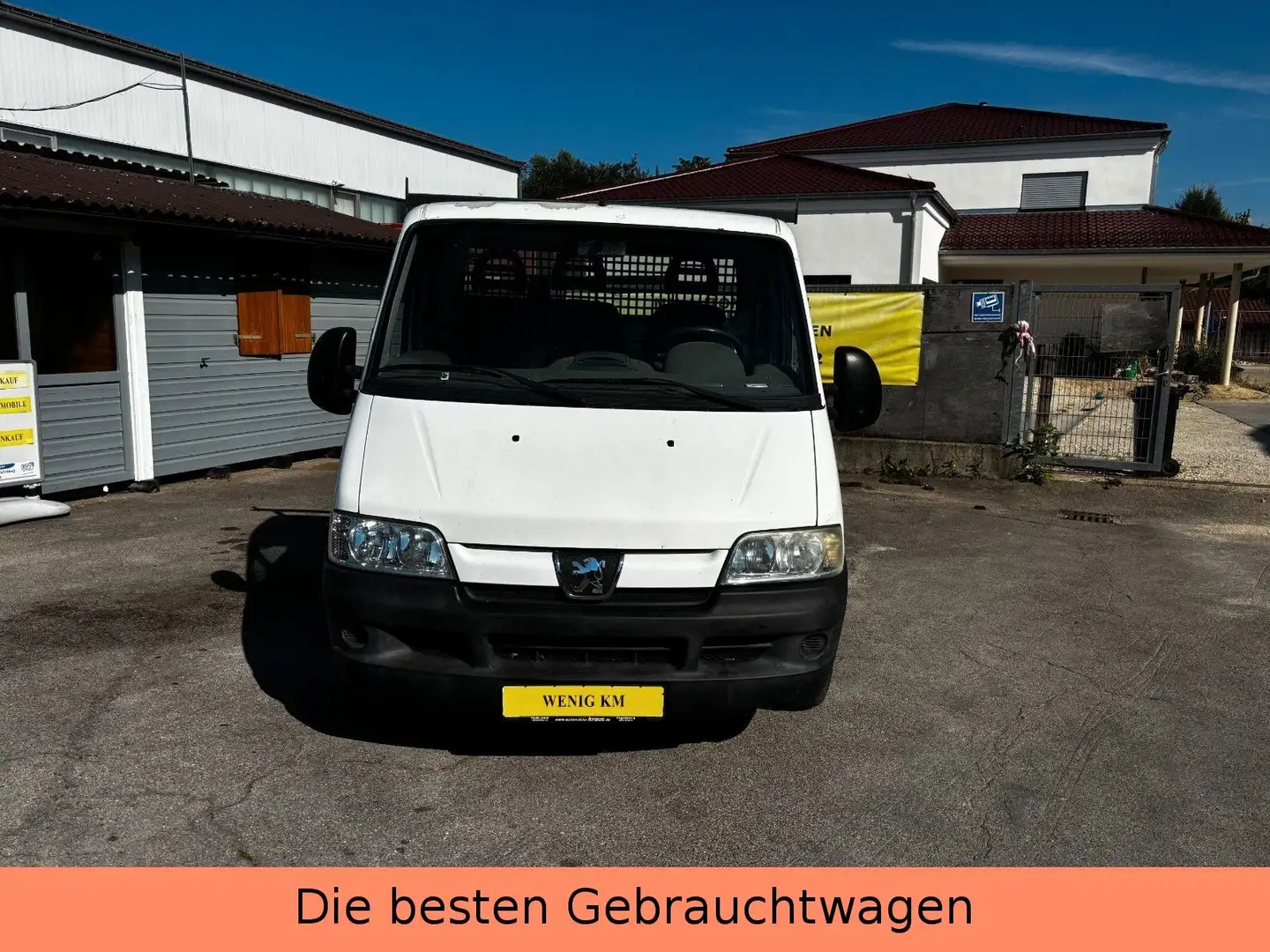 Peugeot Boxer TD-WENIG KM-TÜV-BRITSCHE-TOP ZUSTAND Weiß - 2