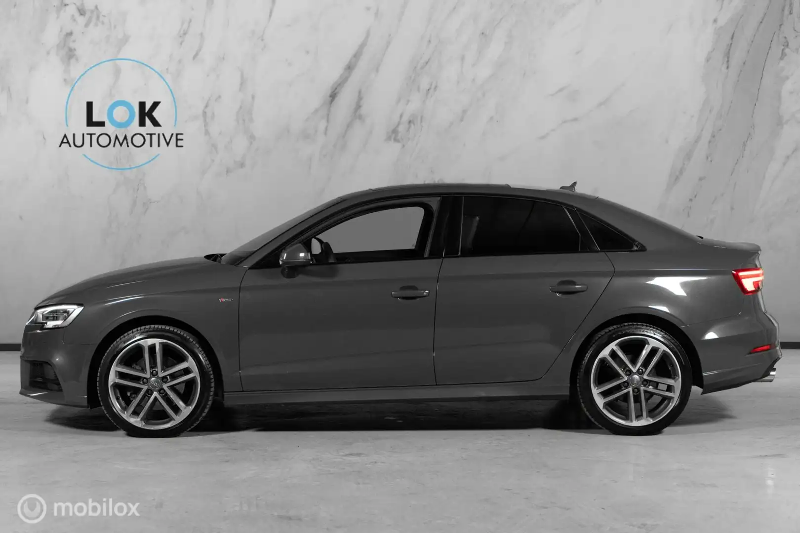 Audi A3 Limousine 2.0 TFSI QUATTRO Pro Line Plus PANO|LEDE Gris - 2