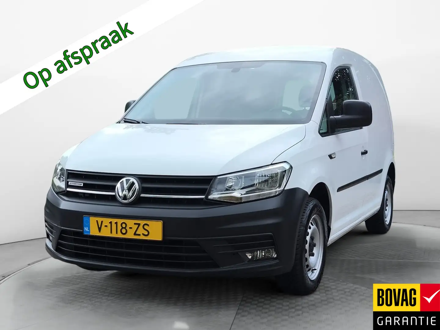 Volkswagen Caddy 1.4 TGI L1H1 EcoFuel Comfortline (111PK), 1e-Eig, Wit - 1
