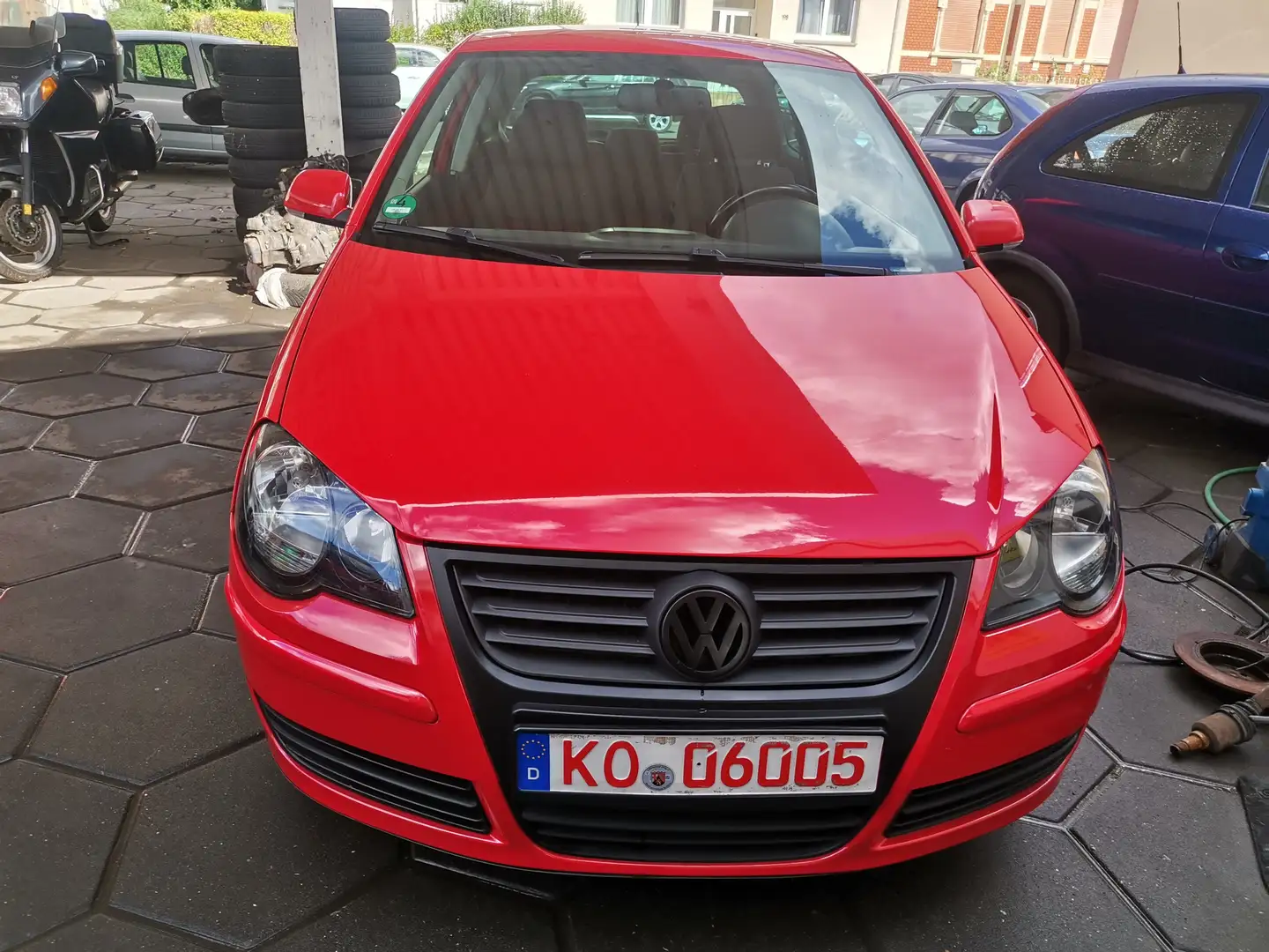 Volkswagen Polo Sportline 1,9Tdi-6-Gang Rot - 1