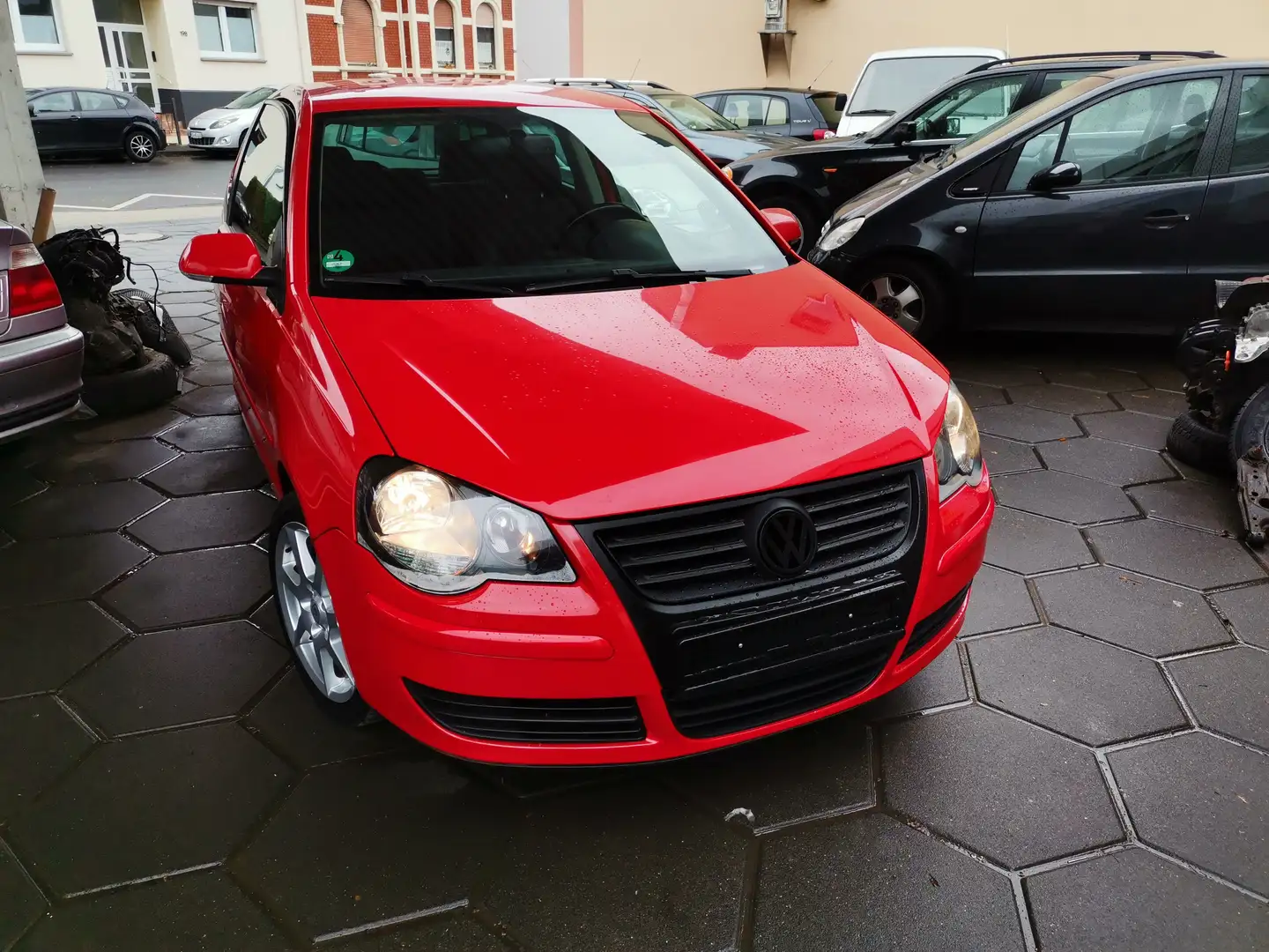 Volkswagen Polo Sportline 1,9Tdi-6-Gang Rot - 2