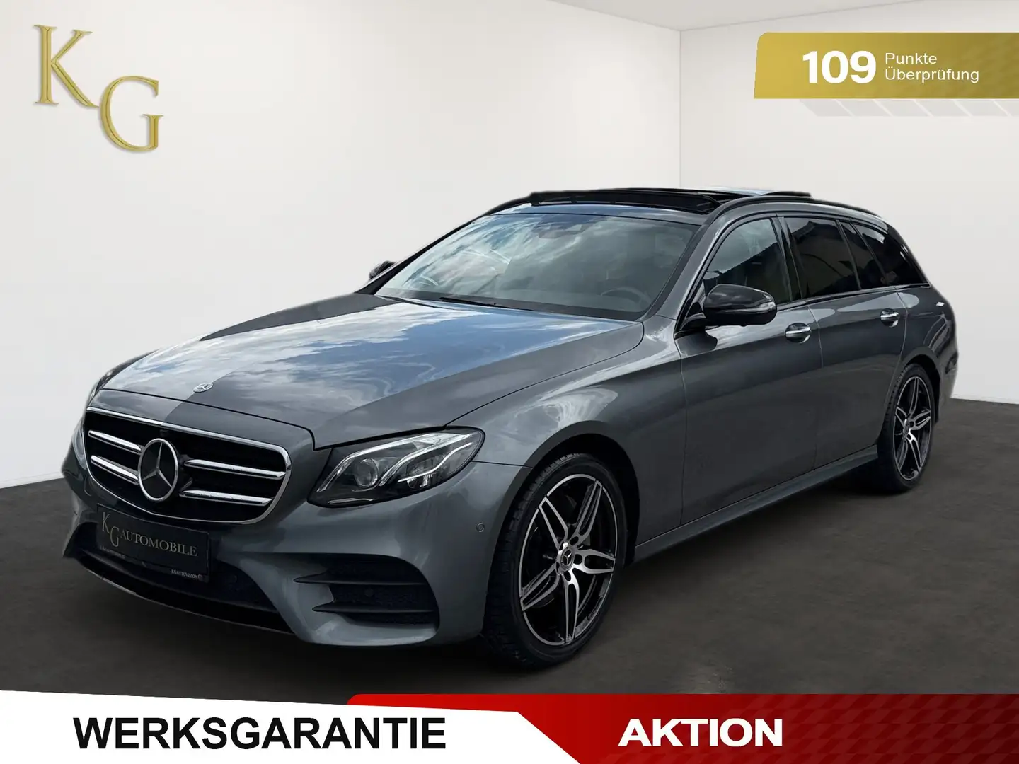 Mercedes-Benz E 220 d AMG Line 4Matic  ab ca. 306€ monatlich Grau - 1