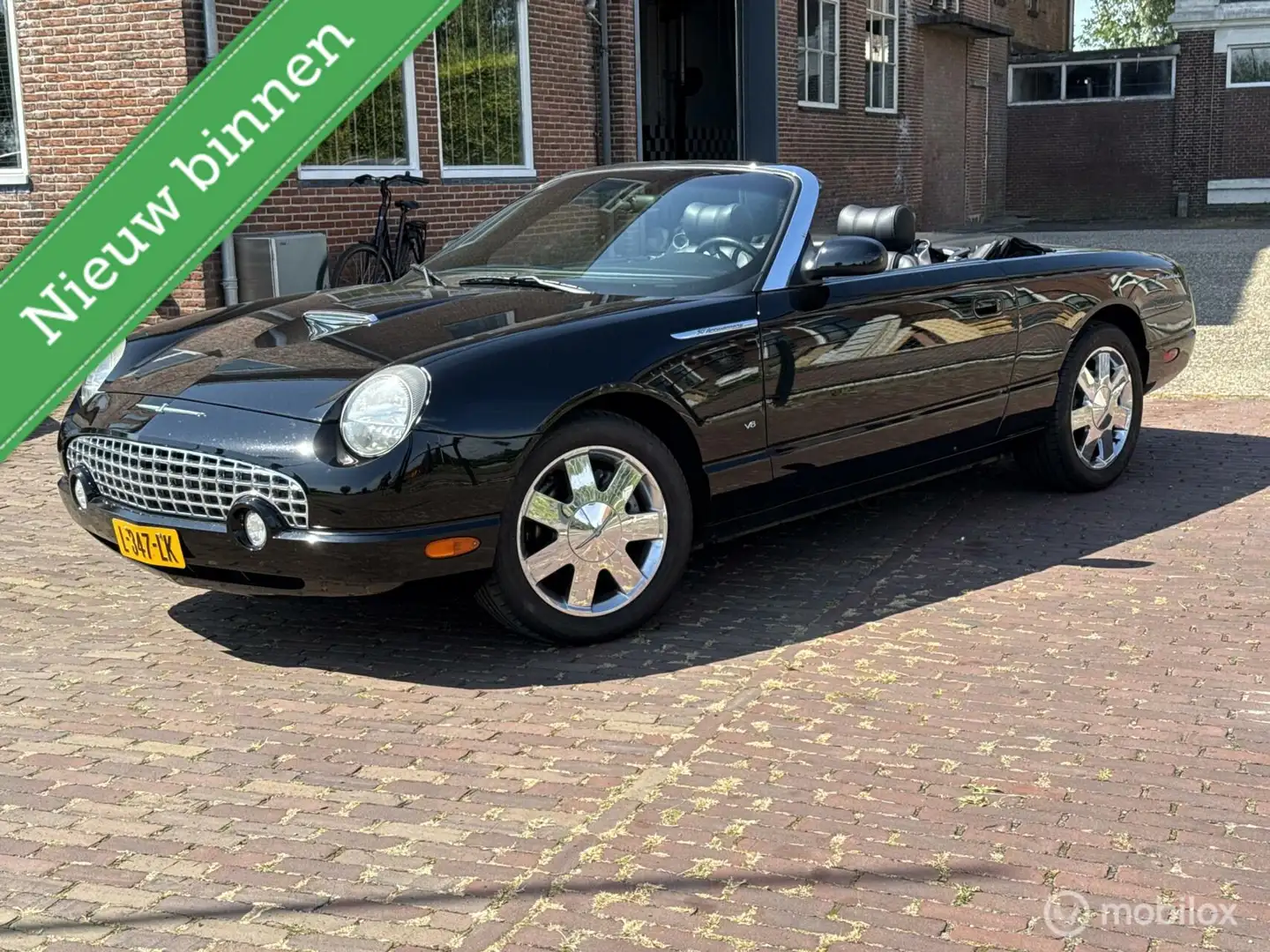 Ford Thunderbird V8 4.0 AUT CABRIOLET 67822 MILES NW STAAT! Zwart - 1