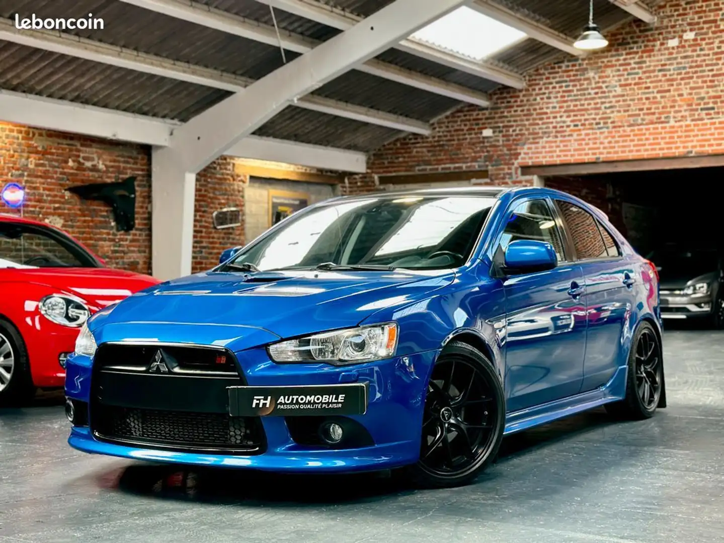 Mitsubishi Lancer Sportback Ralliart 2.0L Turbo 240 ch Lightning Blue Carnet et historique État remarquable Blau - 1