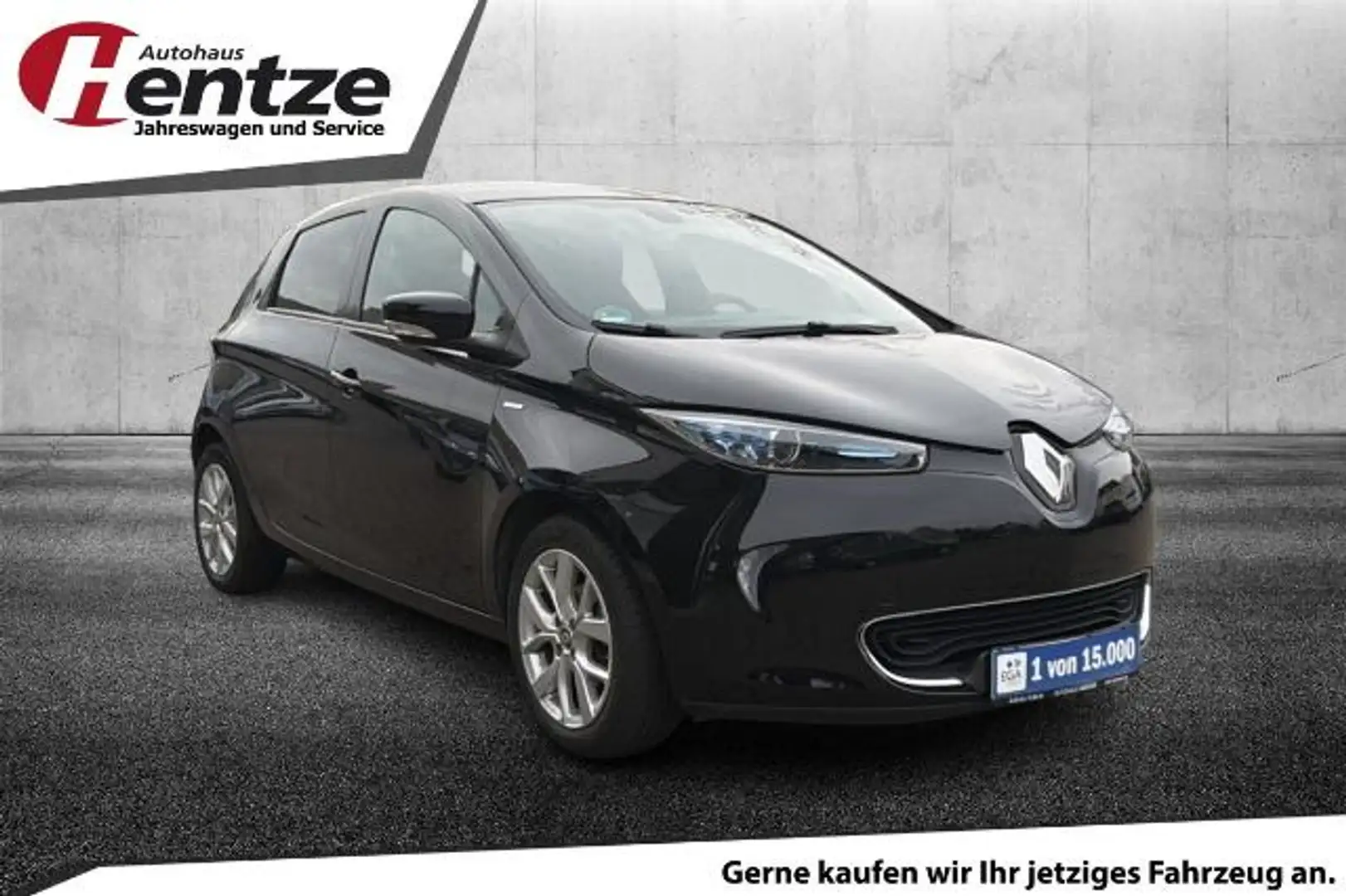 Renault ZOE R110, Life LIMITED (Miet-Batterie) Schwarz - 1