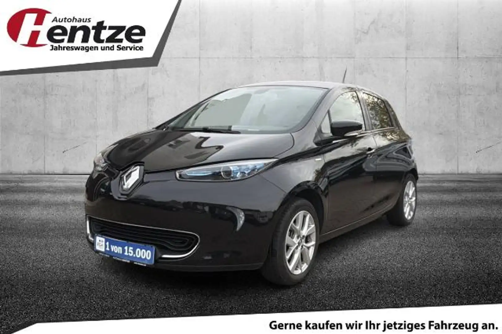 Renault ZOE R110, Life LIMITED (Miet-Batterie) Schwarz - 2