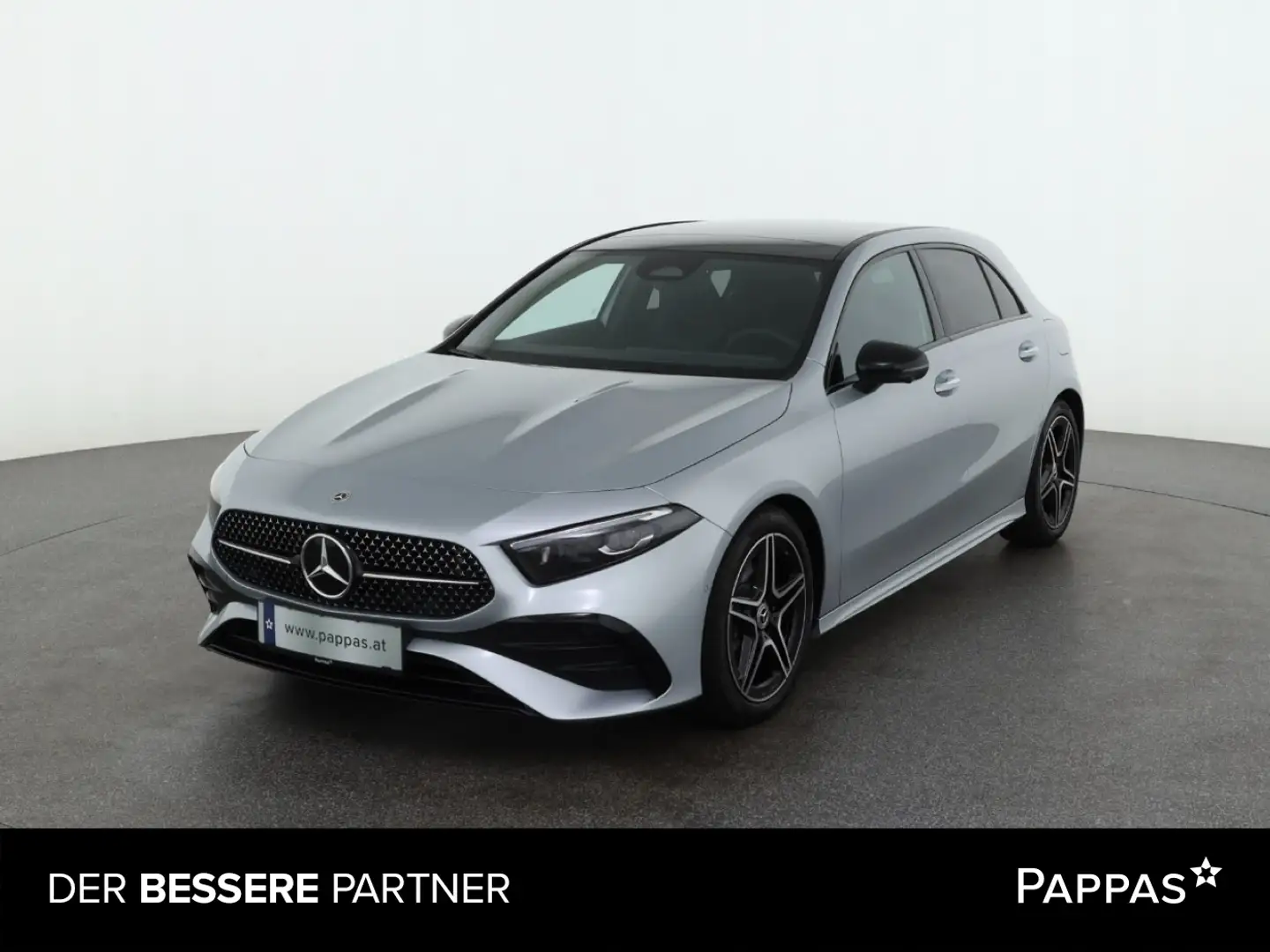 Mercedes-Benz A 200 D PTS Navi Pano AUT Wide HUD Cam LED SHZ Silber - 1