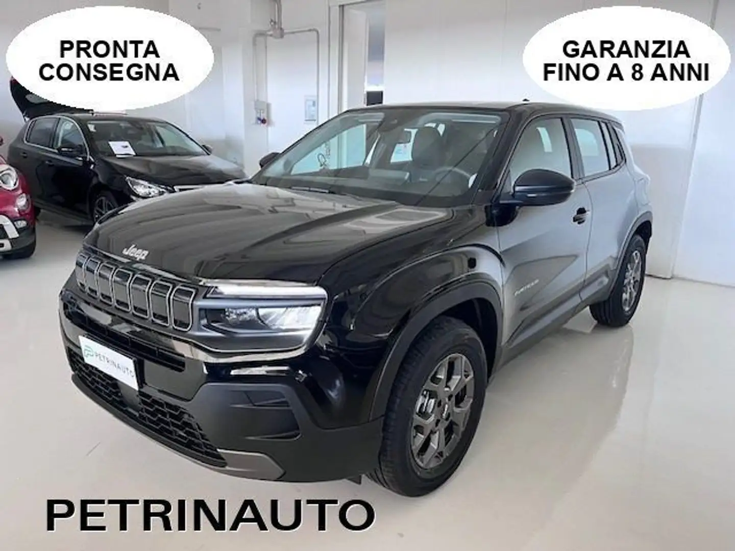 Jeep Avenger 1.2 Turbo Longitude MY'25 Km. Zero Zwart - 1
