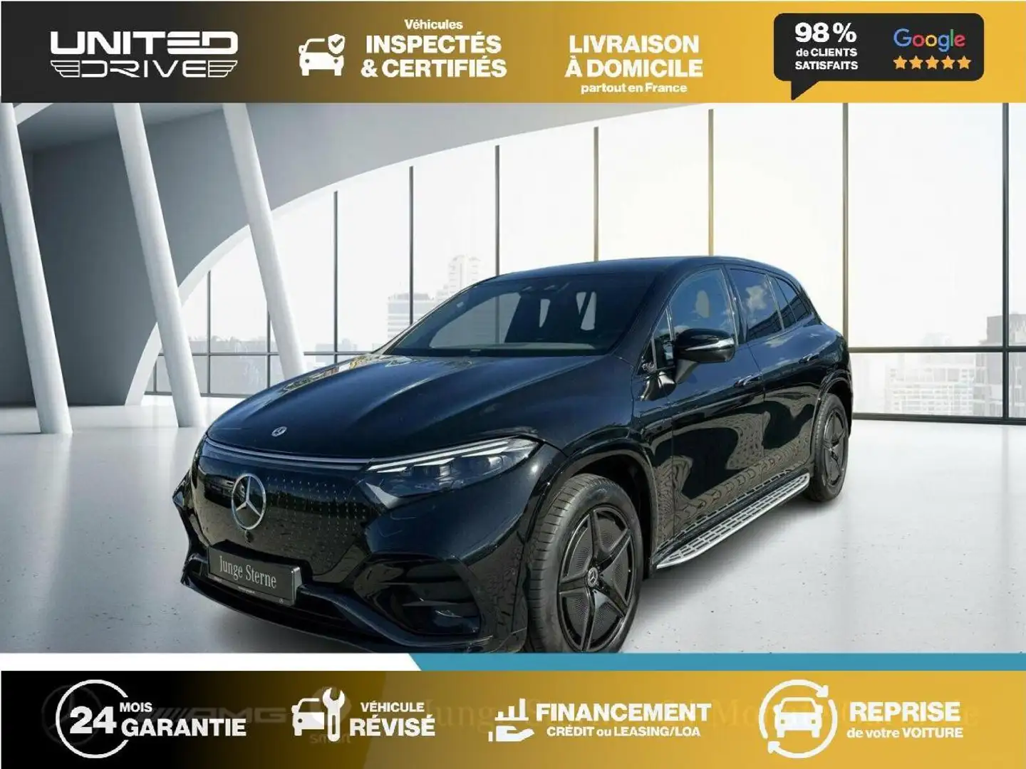 Mercedes-Benz EQS SUV 450  SUV - BM X296 AMG Line 4-Matic Noir - 1