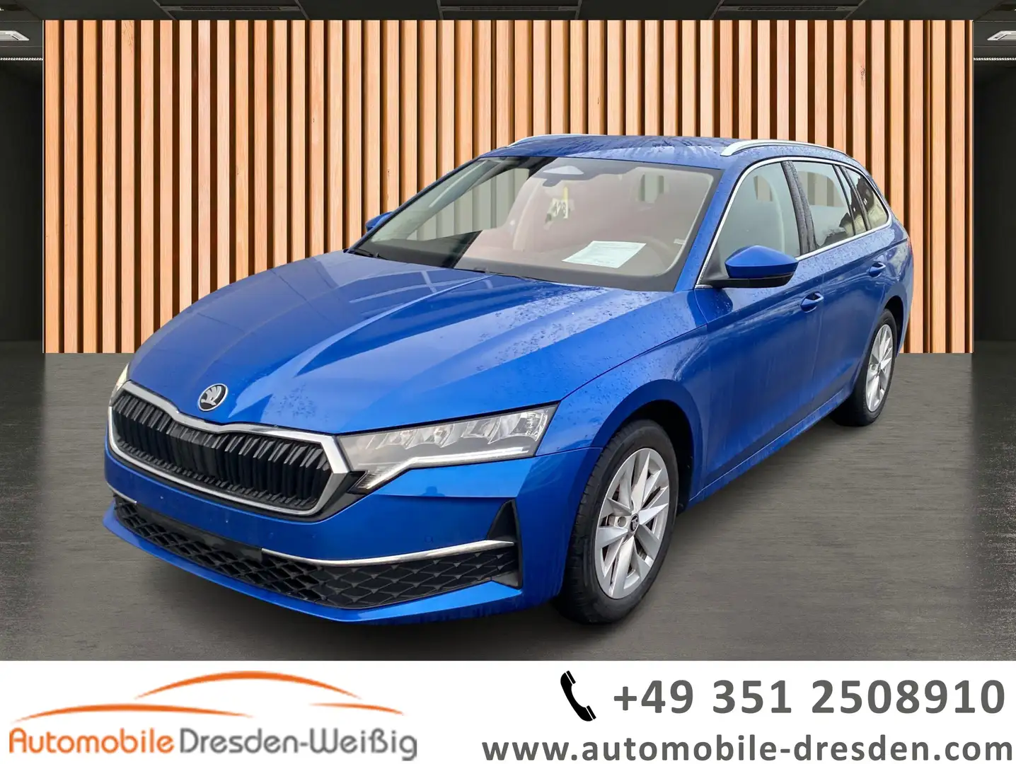 Skoda Octavia 2.0 TDI DSG Selection*DAB*SideAssist Bleu - 1