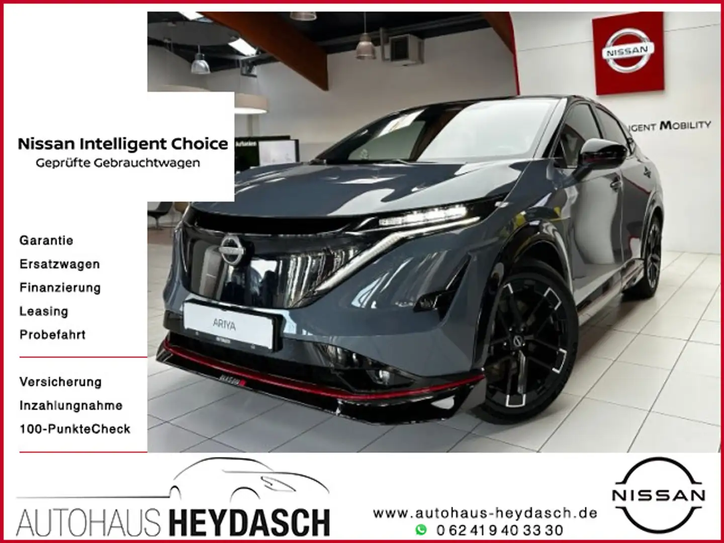 Nissan Ariya NISMO e-4orce *ab 369 € Leasingrate* Gri - 1