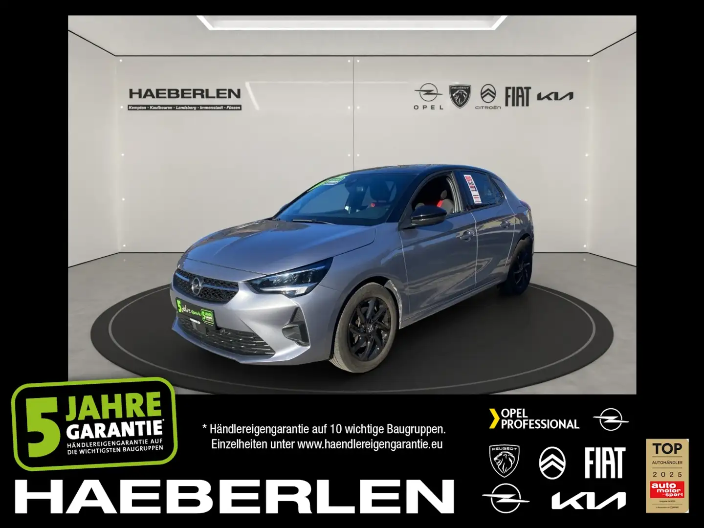 Opel Corsa 1.2 Turbo GS Line LED*Kamera*PDC* Grau - 1