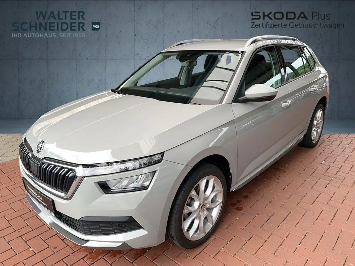 Skoda Kamiq 1.5 TSI Style Navi LED AHK Grigio - 2
