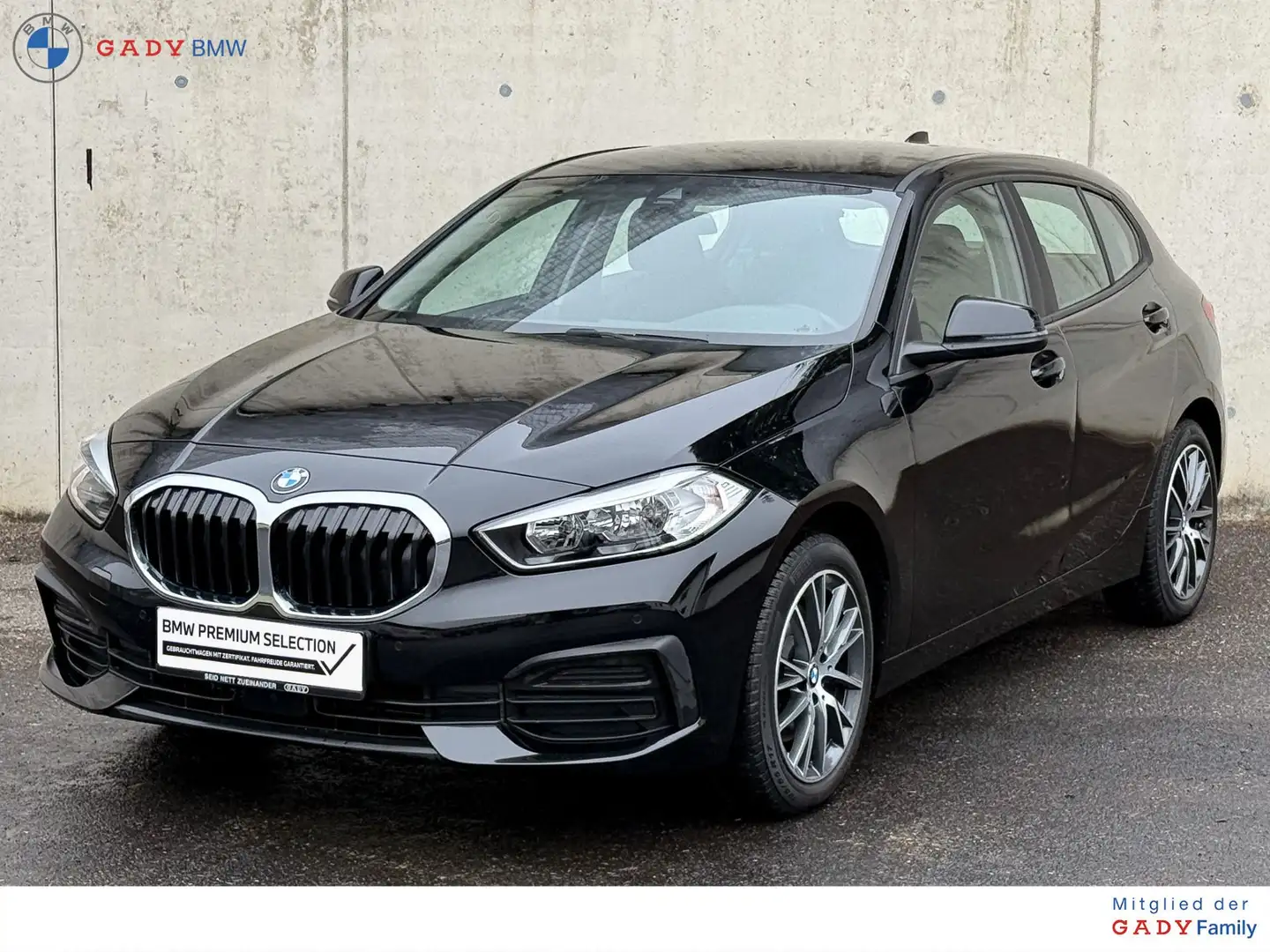 BMW 118 118i 5-Türer Schwarz - 1