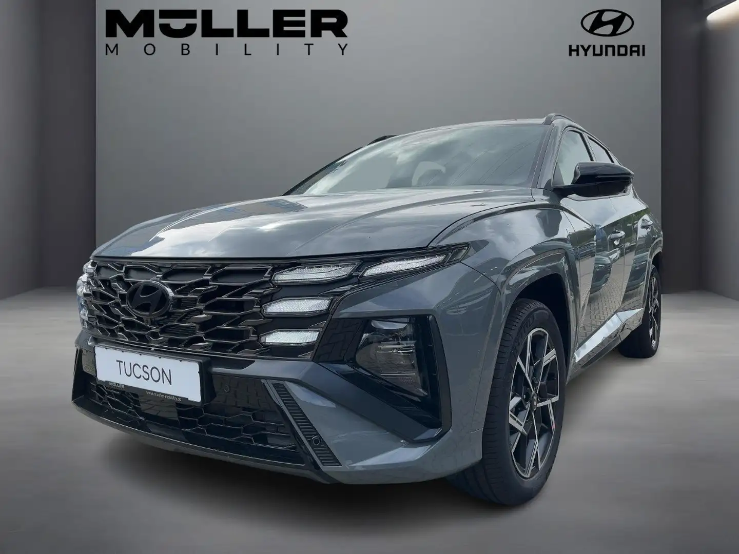 Hyundai TUCSON 1.6 T-GDI N Line HUD|TWA|CarPlay|Pano Gris - 1