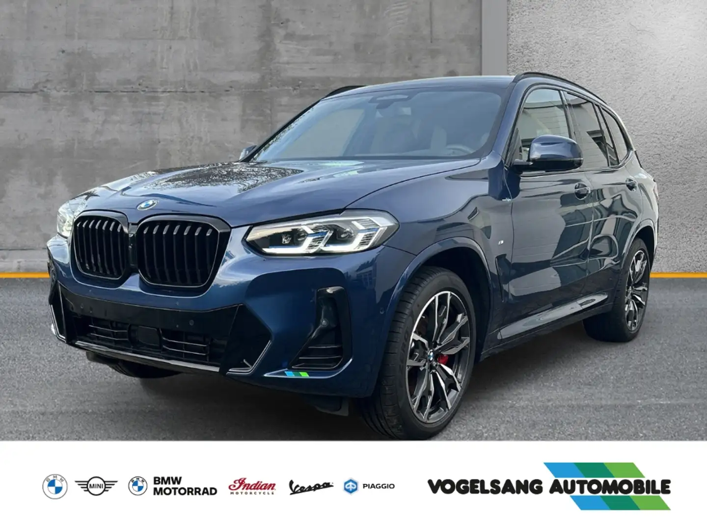 BMW X3 xDrive20d,M Sport,Laserlicht,HeadUp,RFK,H&KSound Blau - 1