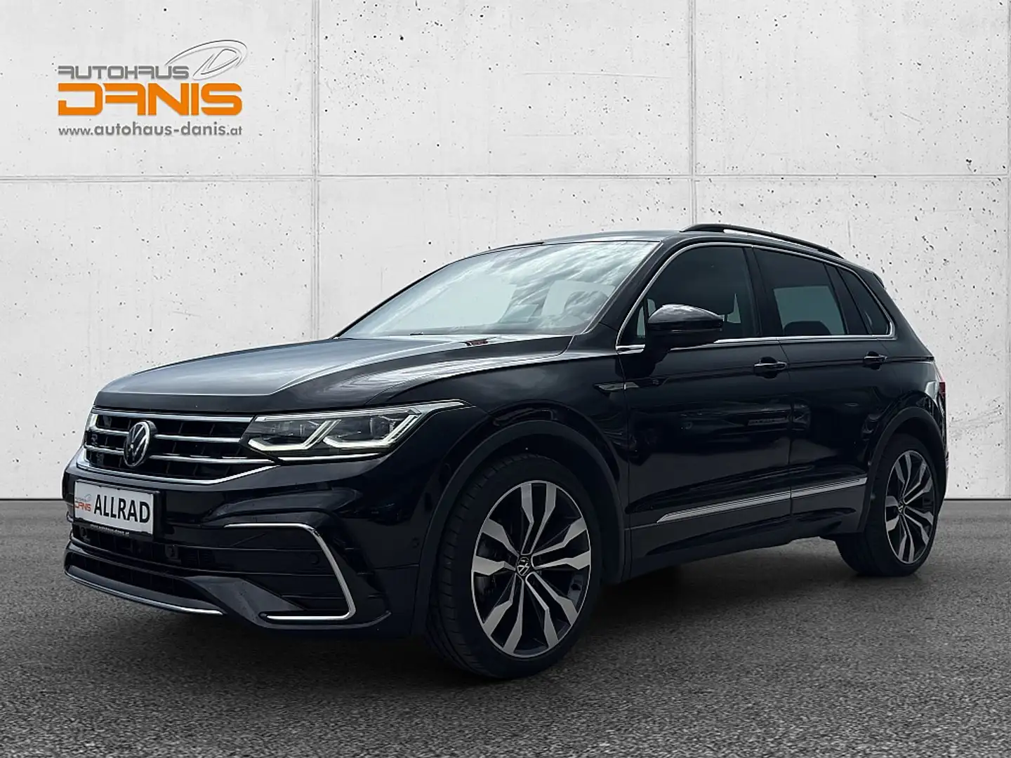 Volkswagen Tiguan 2,0 TDI 4Mot R-Line DSG AHV/ACC/HUD/KAMERA Noir - 2