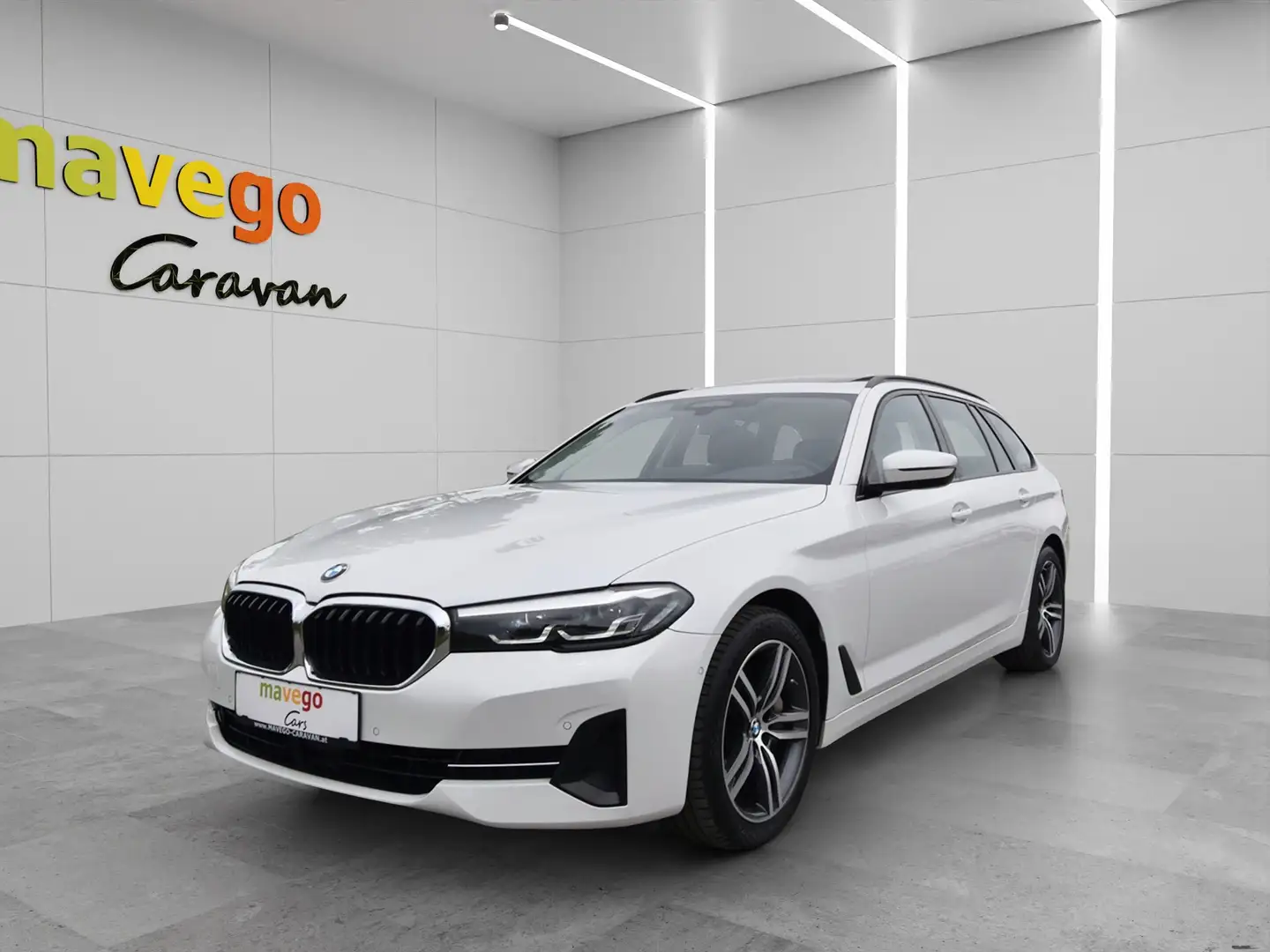 BMW 530 d 48 V Touring xDrive Aut. *SITZ-KÜHLUNG*SD*ACC Weiß - 1