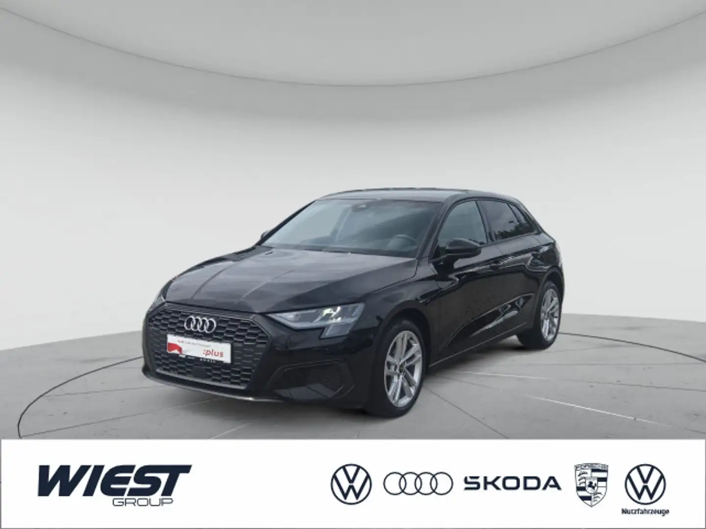 Audi A3 30 TDI S tronic, KAM/VIRTUAL/NAVI/S Schwarz - 1