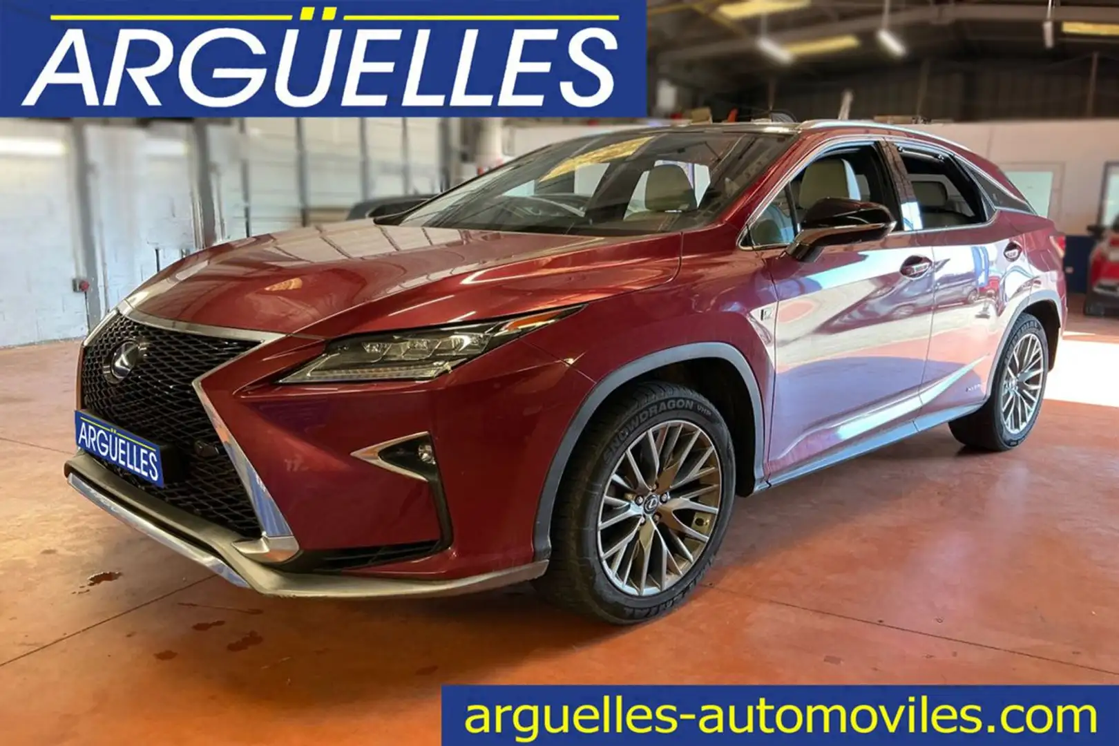 Lexus RX 450h F Sport 313cv Czerwony - 1
