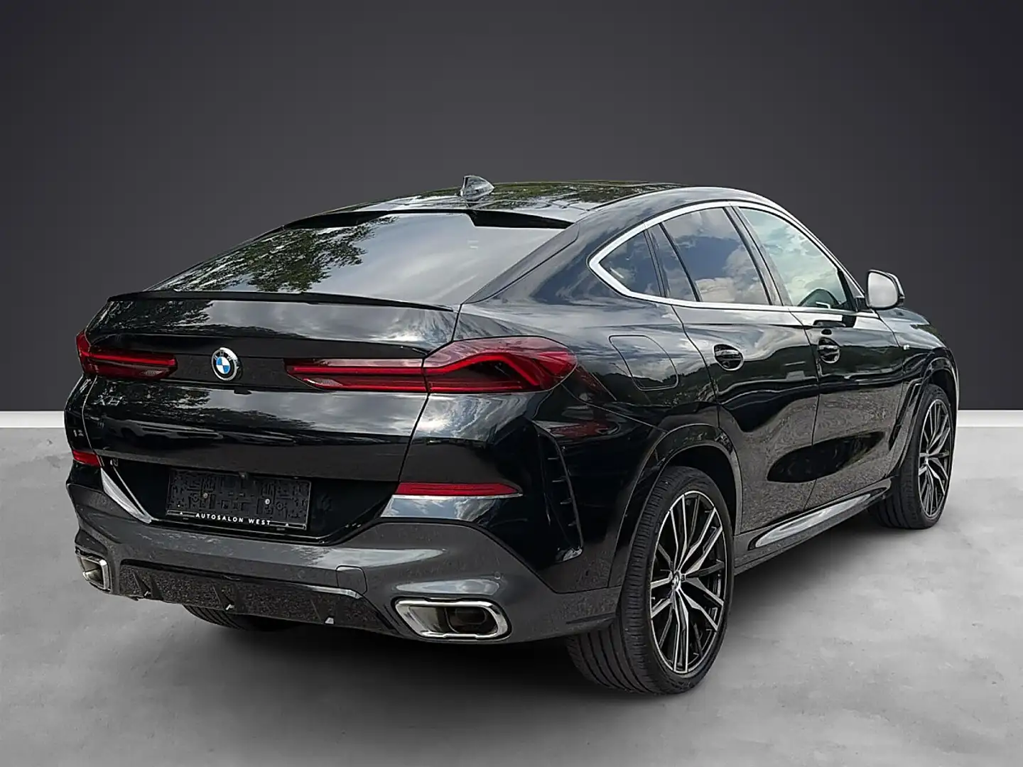 BMW X6 xDrive40d (Mild-Hybrid) Schwarz - 2