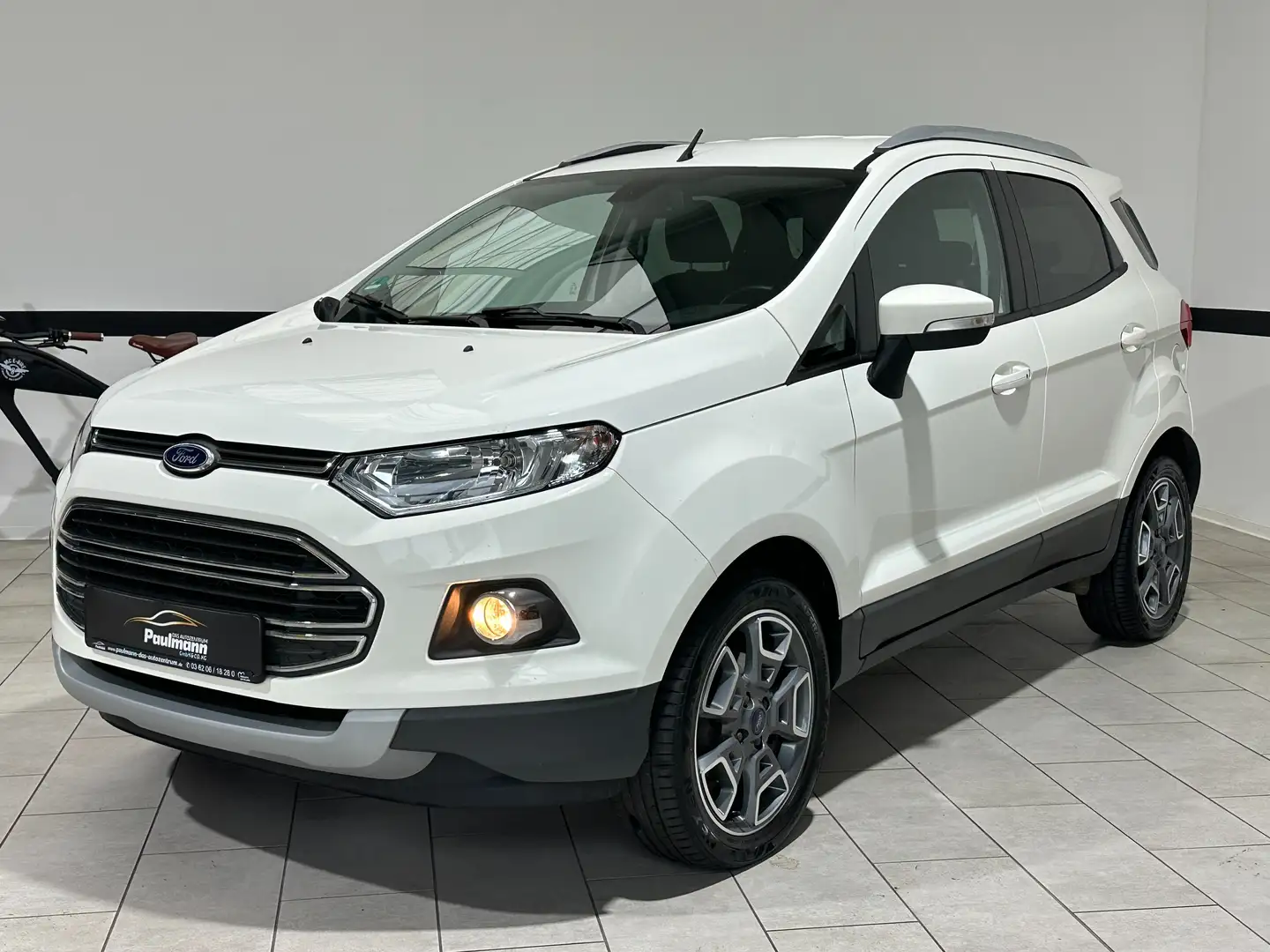 Ford EcoSport ECOSPORT 1.5 TDCi TITANIUM Klimaaut.*Sitzheizung Weiß - 1