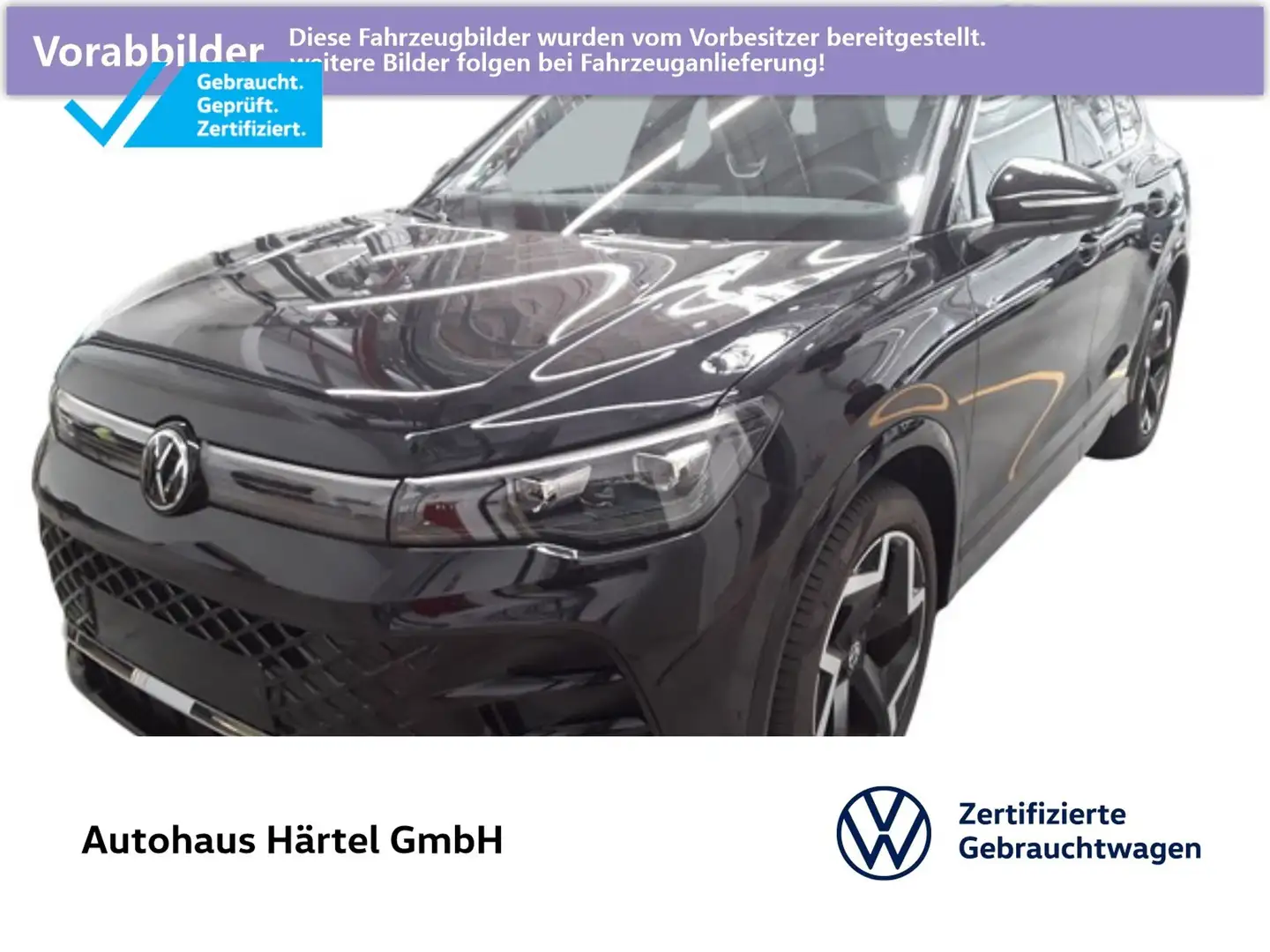 Volkswagen Tiguan R-LINE 2.0 TDI DSG (+EURO6+ACC-RADAR) Navi Schwarz - 1