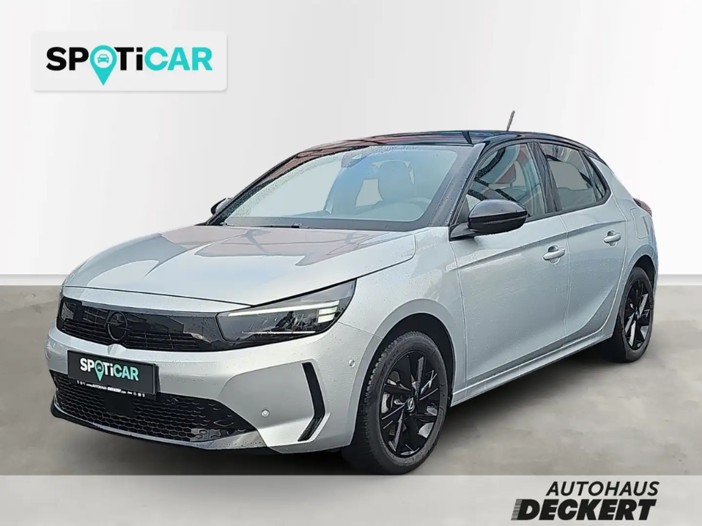 Opel Corsa F GS 1.2 Turbo LED Apple CarPlay Android Auto Musi Silber - 1