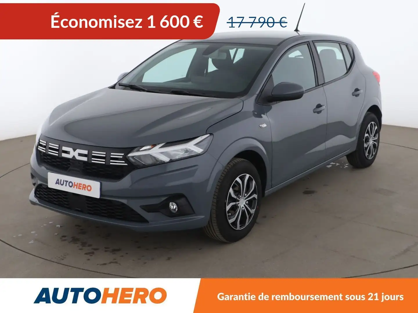 Dacia Sandero 1.0 TCe Expression CVT Gris - 1