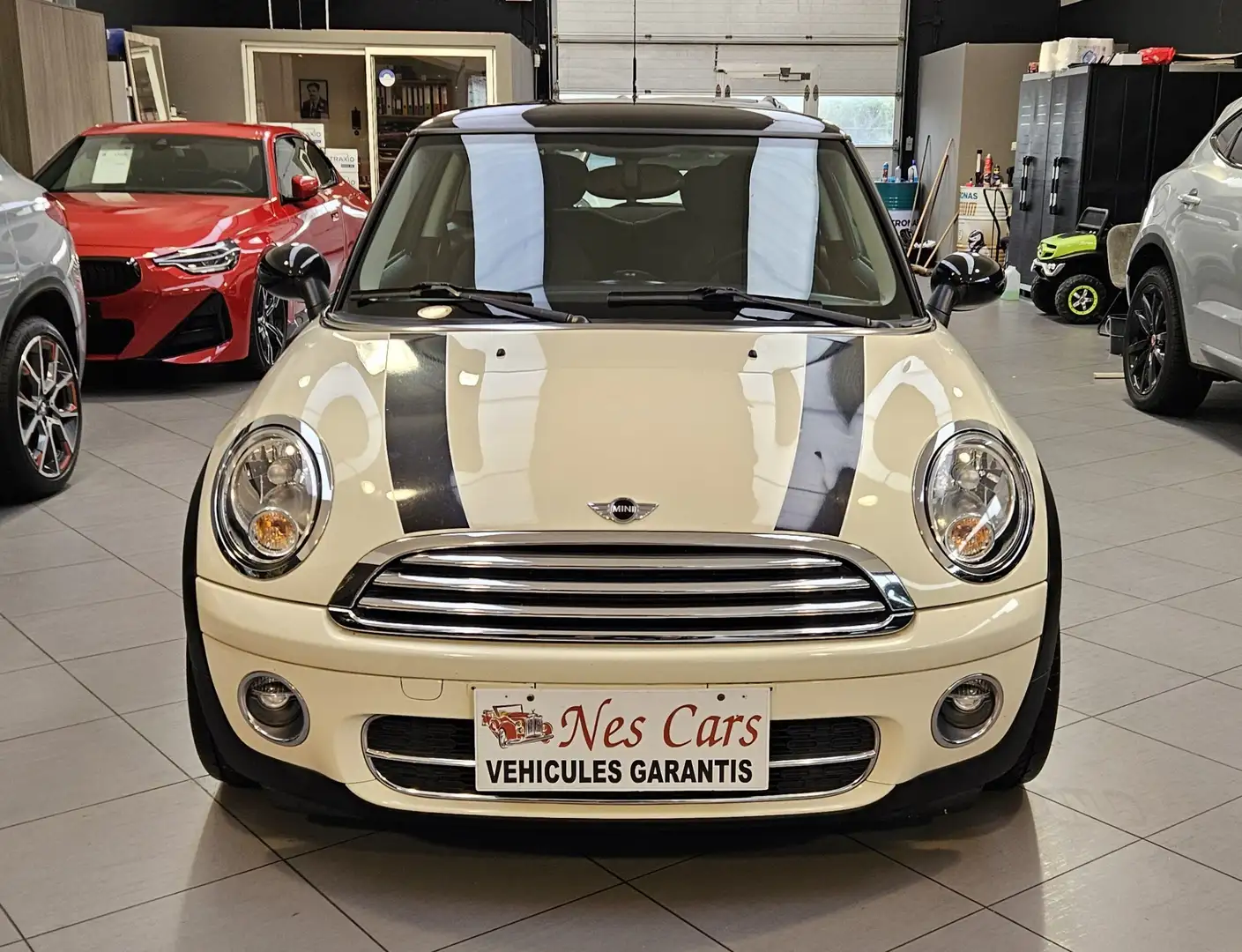 MINI Cooper D Mini 1.6 D COOPER,1ER PROPRIO,AIRCO,GARANTIE 1 AN Beige - 2