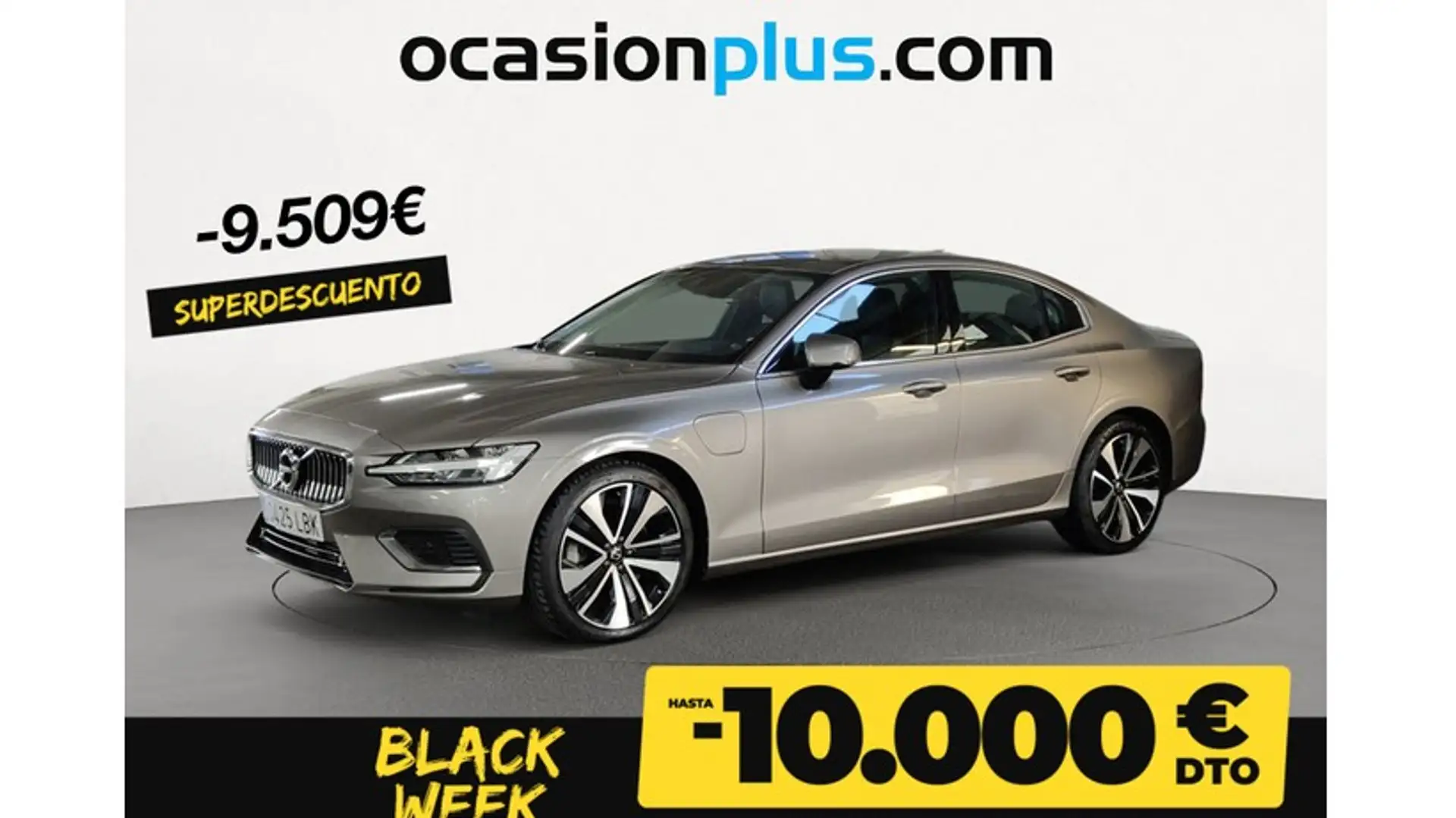 Volvo S60 T8 Twin Inscription Aut. Gris - 1