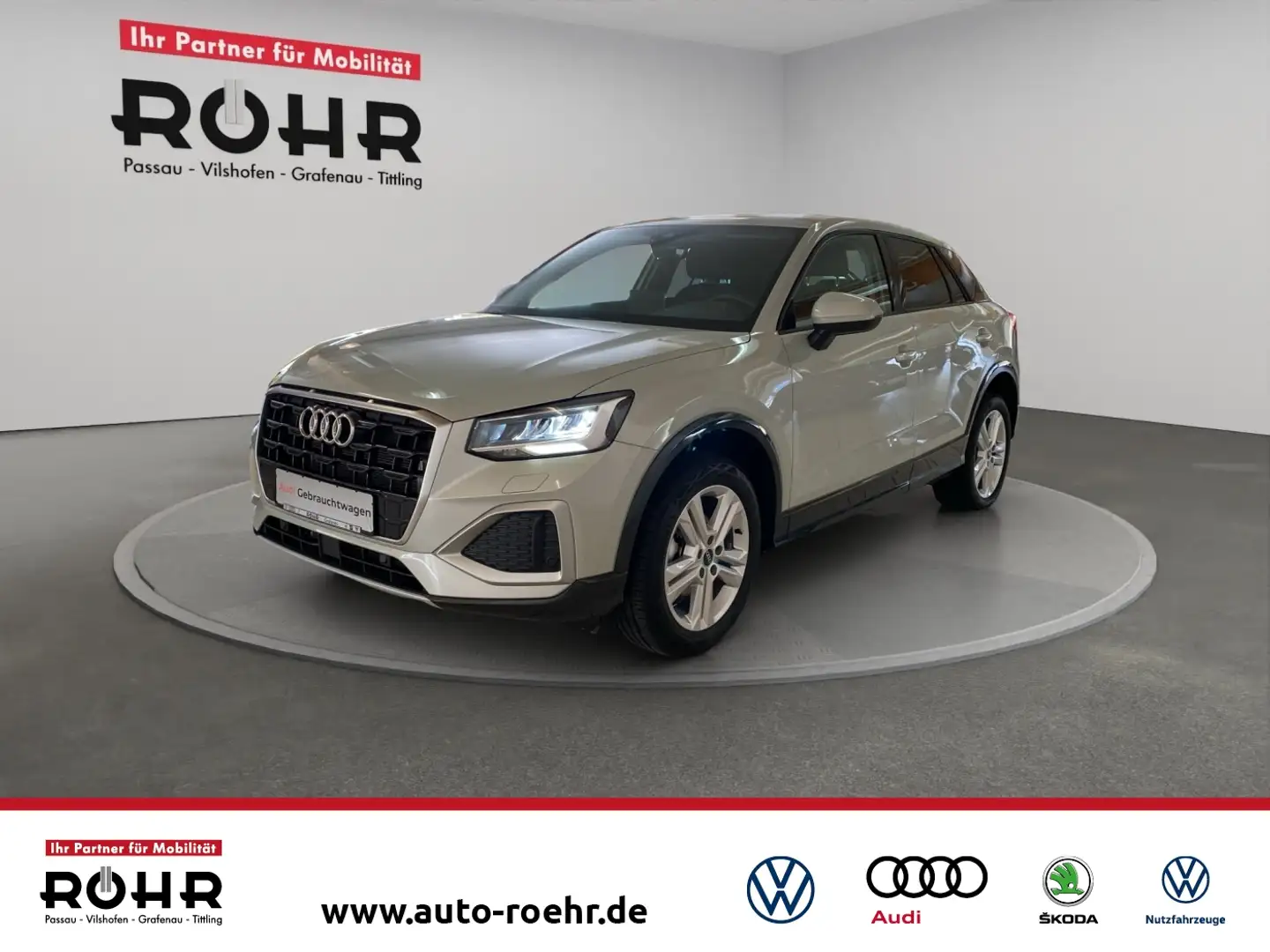 Audi Q2 advanced 35 TFSI S tronic (Garantie 12/2029.GRA.SH Silber - 1