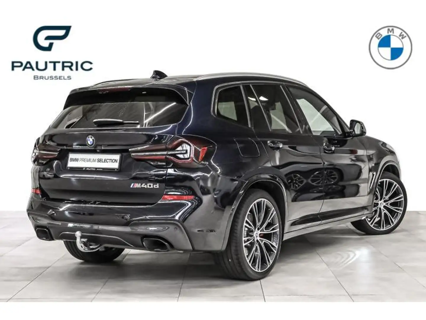 BMW X3 M 40d - 2ans/jaar garantie Noir - 2