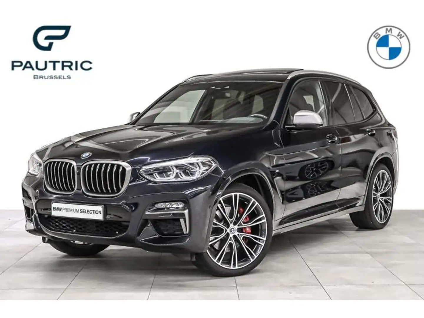 BMW X3 M 40d - 2ans/jaar garantie Noir - 1