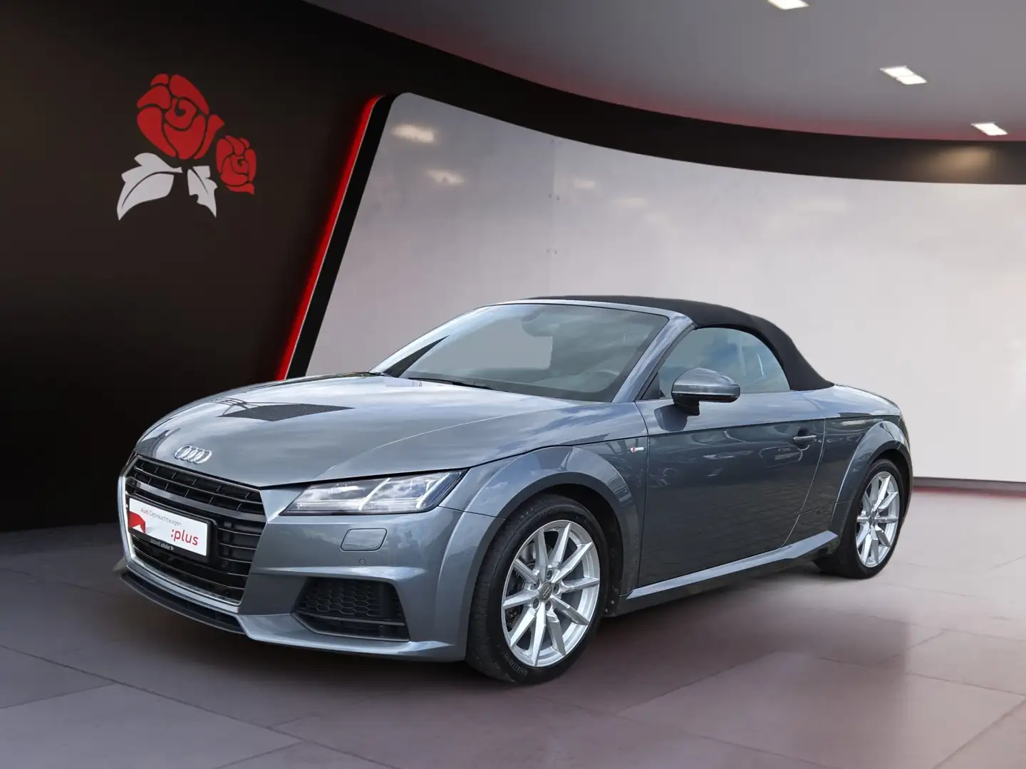 Audi TT Roadster 1.8 TFSI S-tronic Navi LED Sitzheizung Grijs - 2