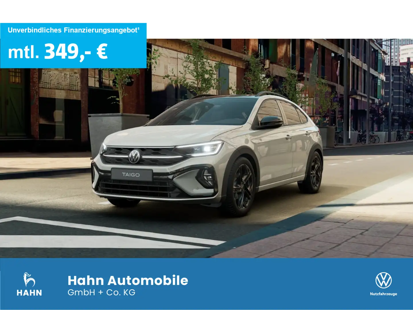 Volkswagen Taigo R-Line 1,0 l TSI 85 kW/116 PS LED 18" Grau - 1
