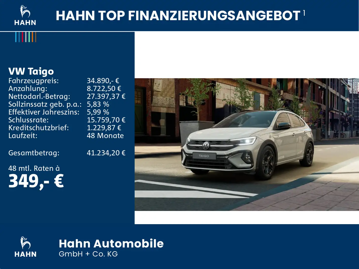Volkswagen Taigo R-Line 1,0 l TSI 85 kW/116 PS LED 18" Grau - 2