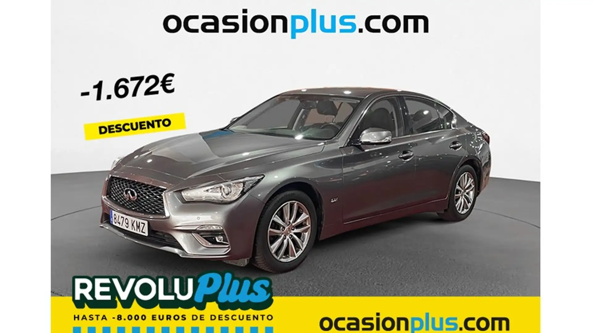Infiniti Q50 2.2d Premium Aut. Gris - 1