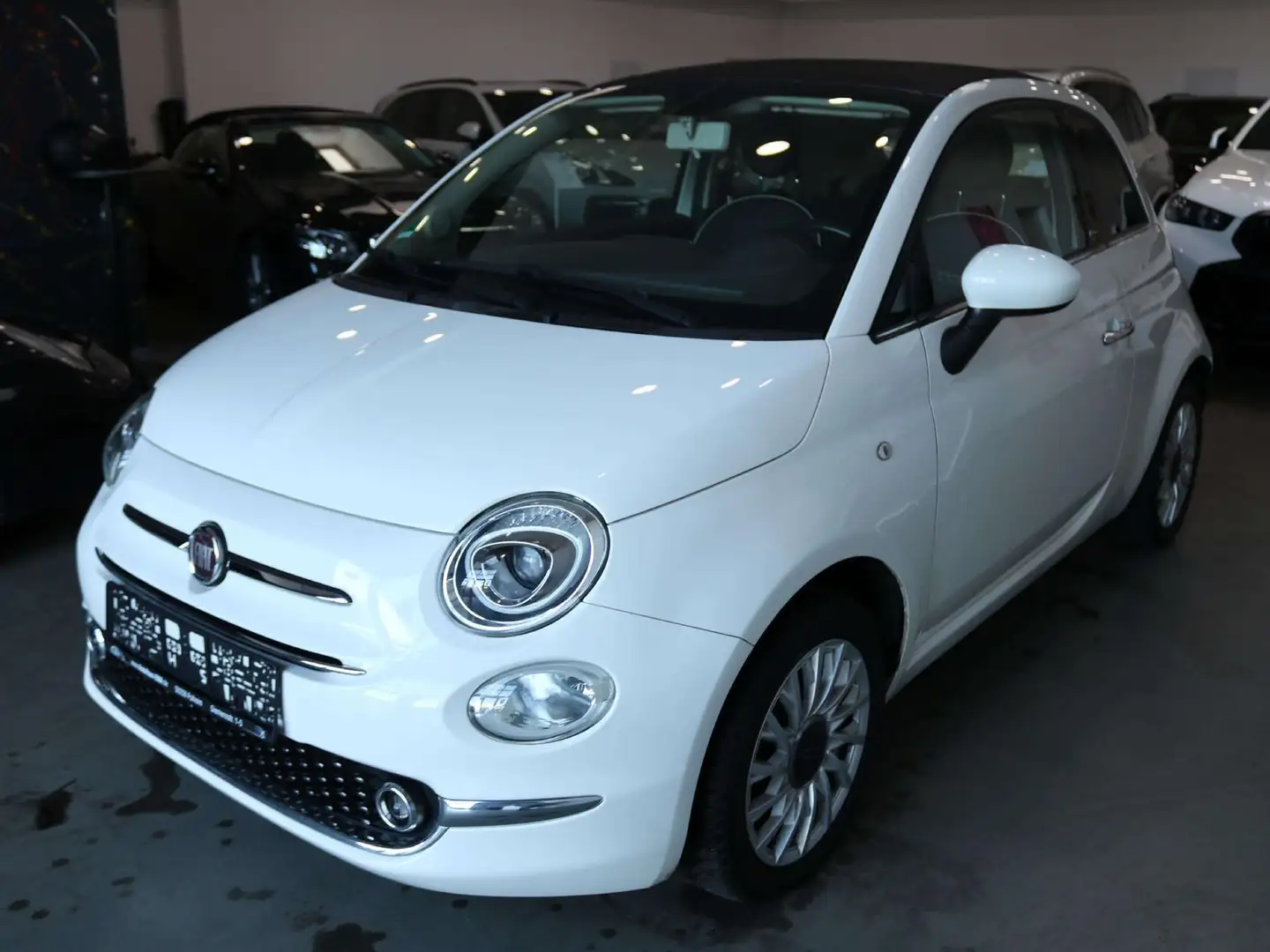 Fiat 500 *2.Hand*Klima*NAVI*Touch*Tempo*FS* Weiß - 1