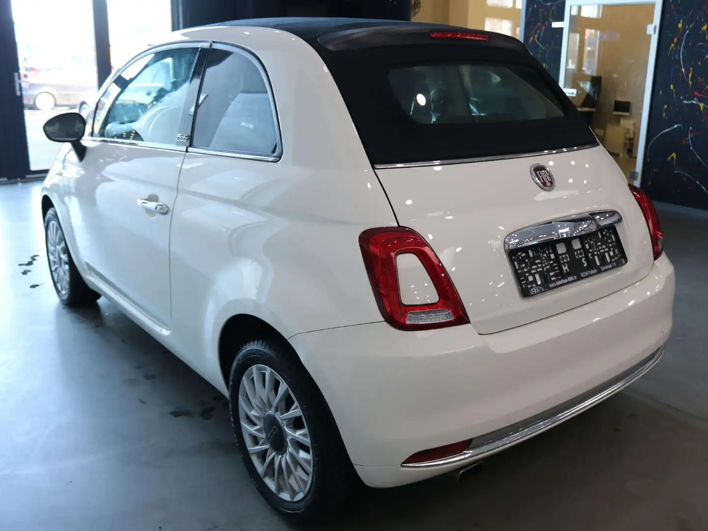 Fiat 500 *2.Hand*Klima*NAVI*Touch*Tempo*FS* Weiß - 2