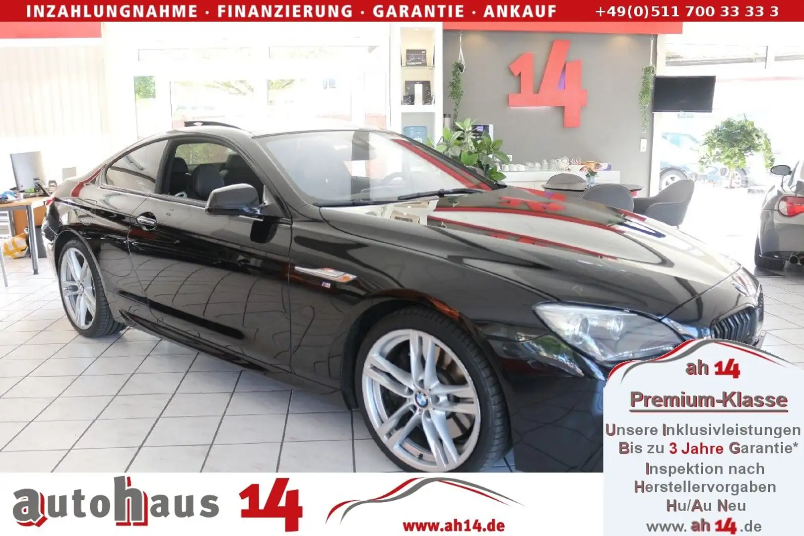 BMW 650 i Coupe - M-Automatik-DigitalTacho-Alcantara Schwarz - 1