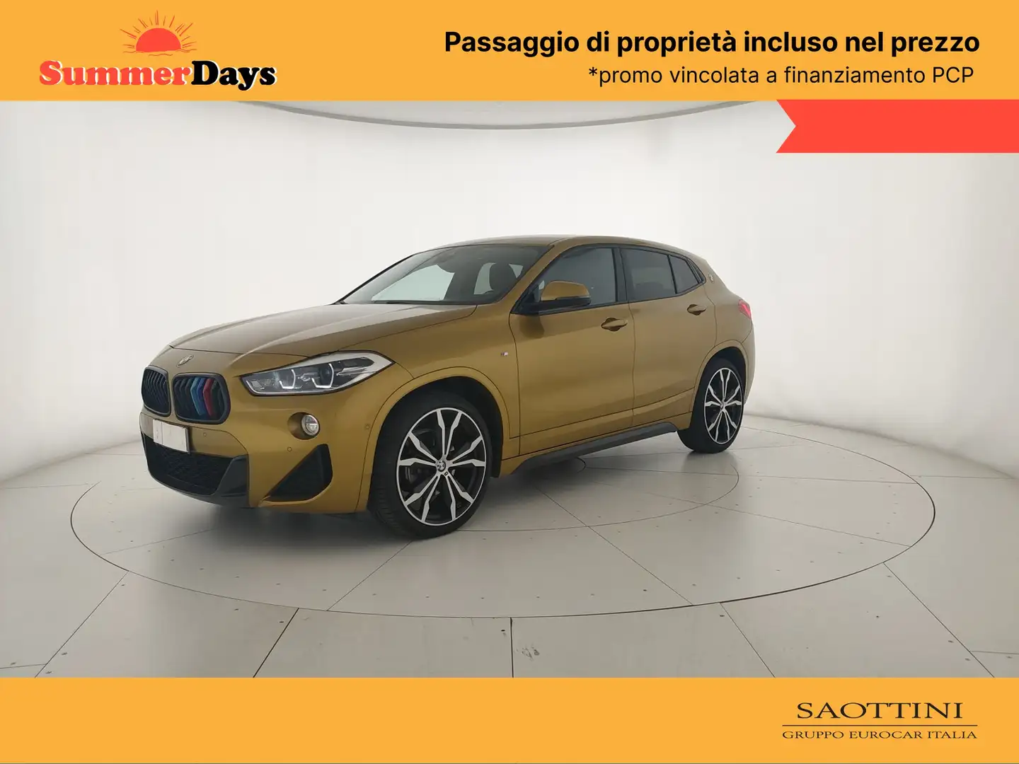 BMW X2 Sdrive 18d Msport Auto Oro - 1