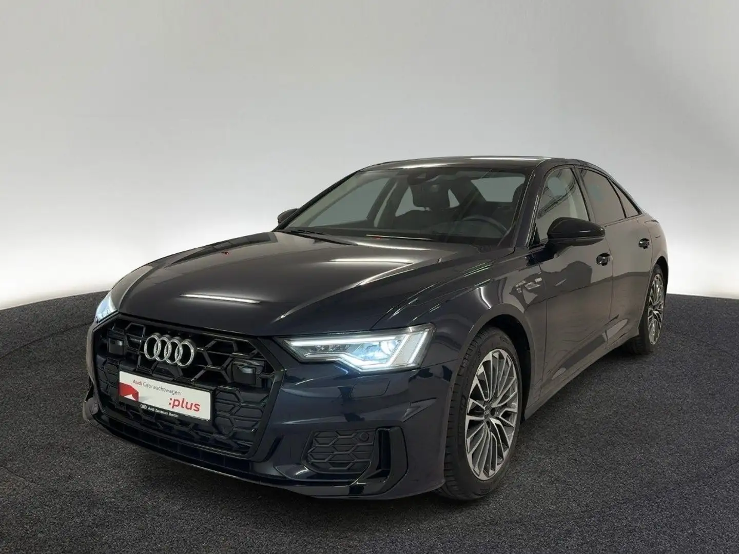 Audi A6 S line 55 TFSI e qu.S tr. PDC MATRIX PANO HUD Blau - 2