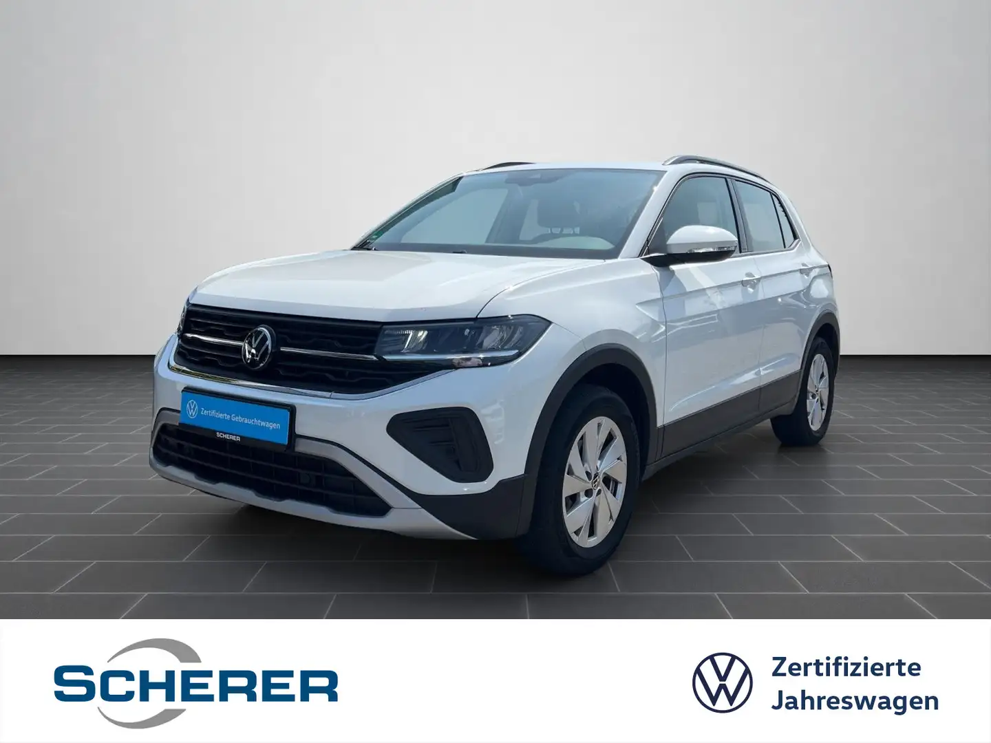 Volkswagen T-Cross 1.5 TSI Life DSG 5J Garantie ACC LED NAV Weiß - 1