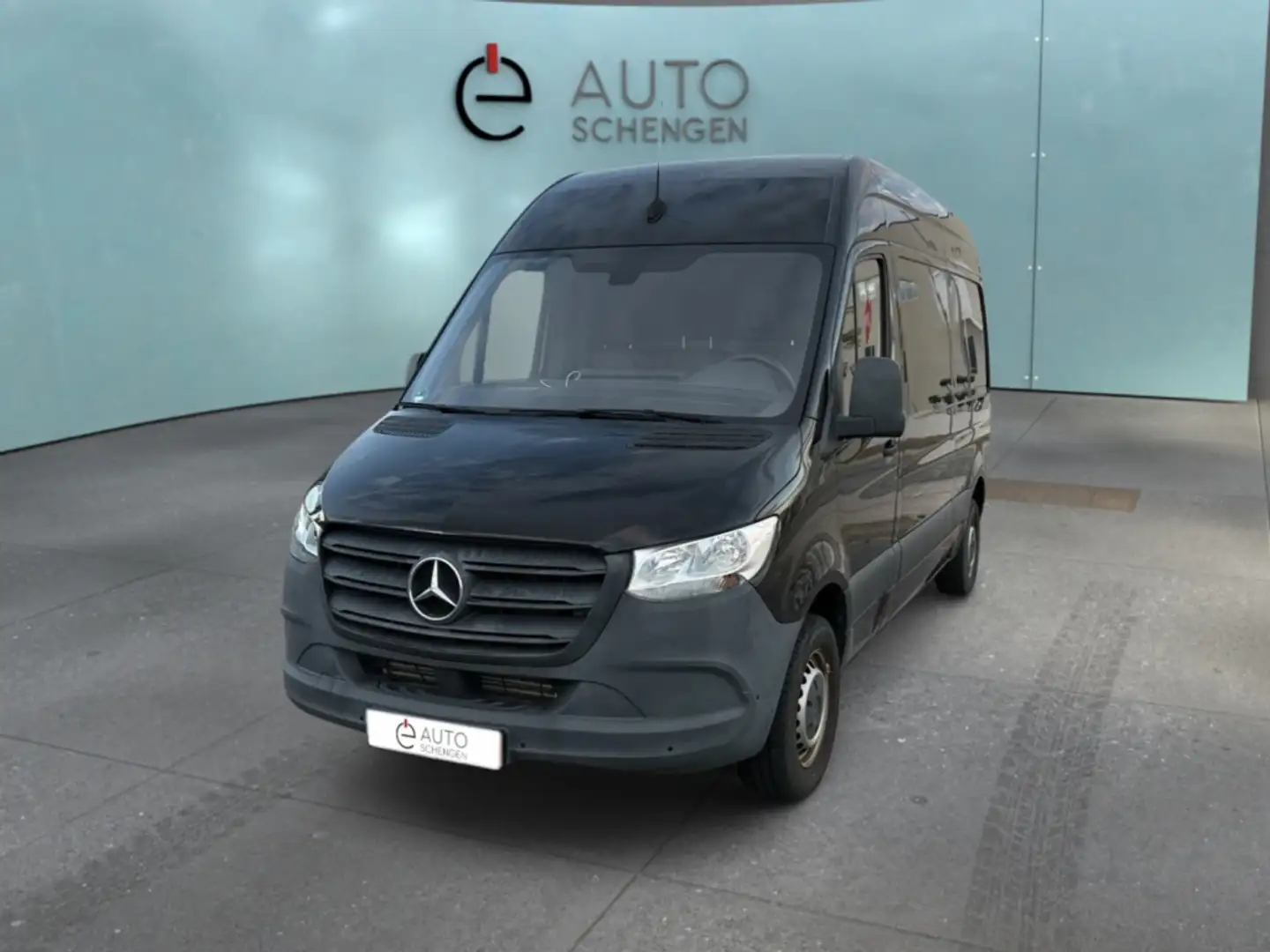 Mercedes-Benz Sprinter Furgón 314CDI Medio T.E. tD Negro - 1