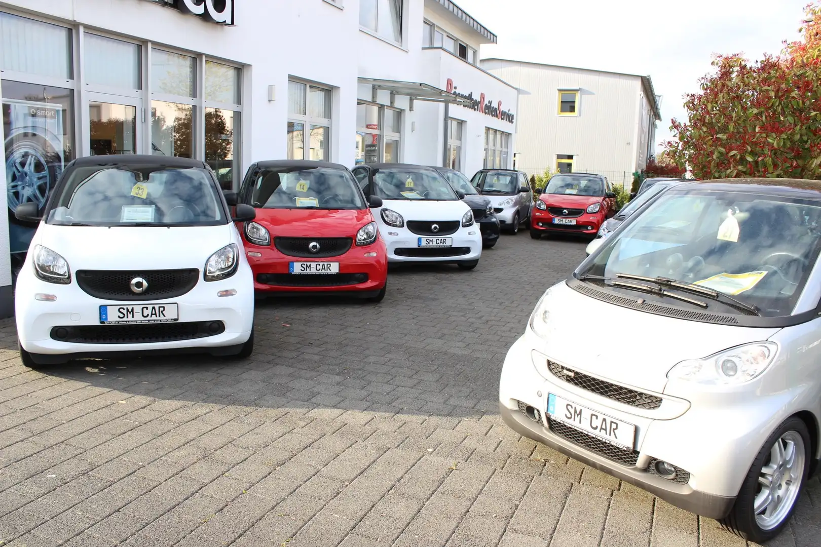 smart forTwo Coupe Cool & Sound Handschuhfach Allwetterereifen Weiß - 1