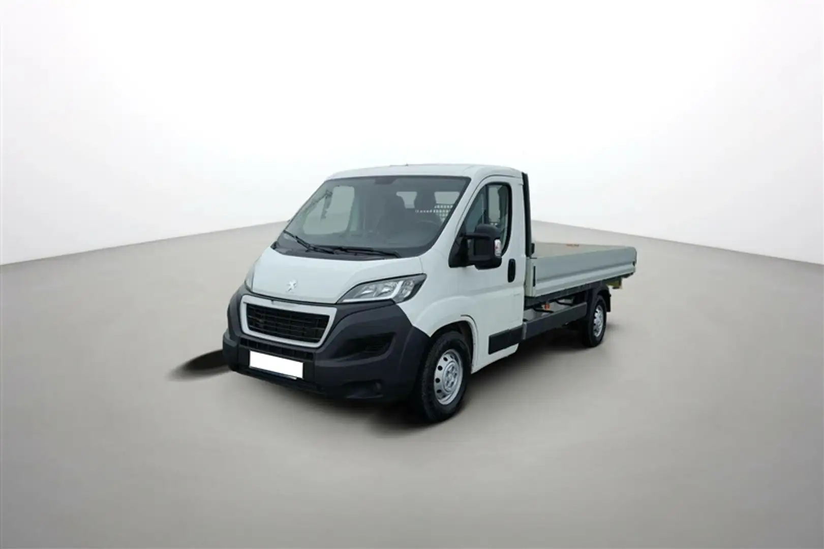 Peugeot Boxer 2.2 BlueHDi  Plateau / GPS / Clim / Bluetooth Blanc - 1