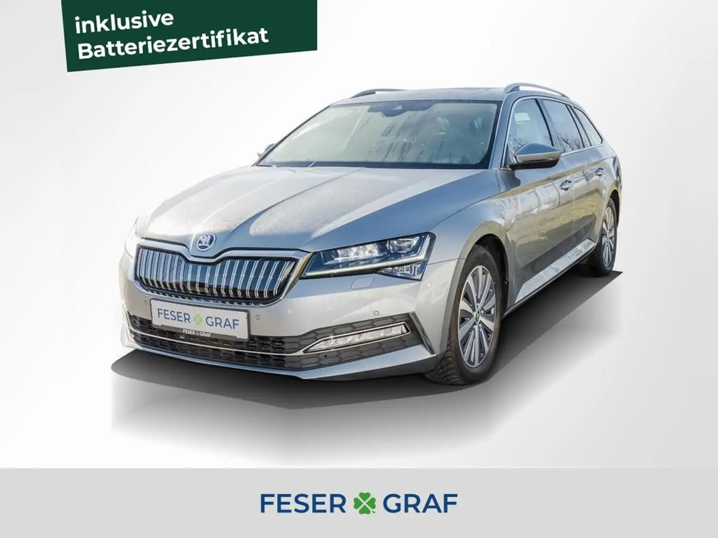 Skoda Superb Combi Style iV 1.4TSI DSG AHK/RFK/PDC/NAV Grau - 1